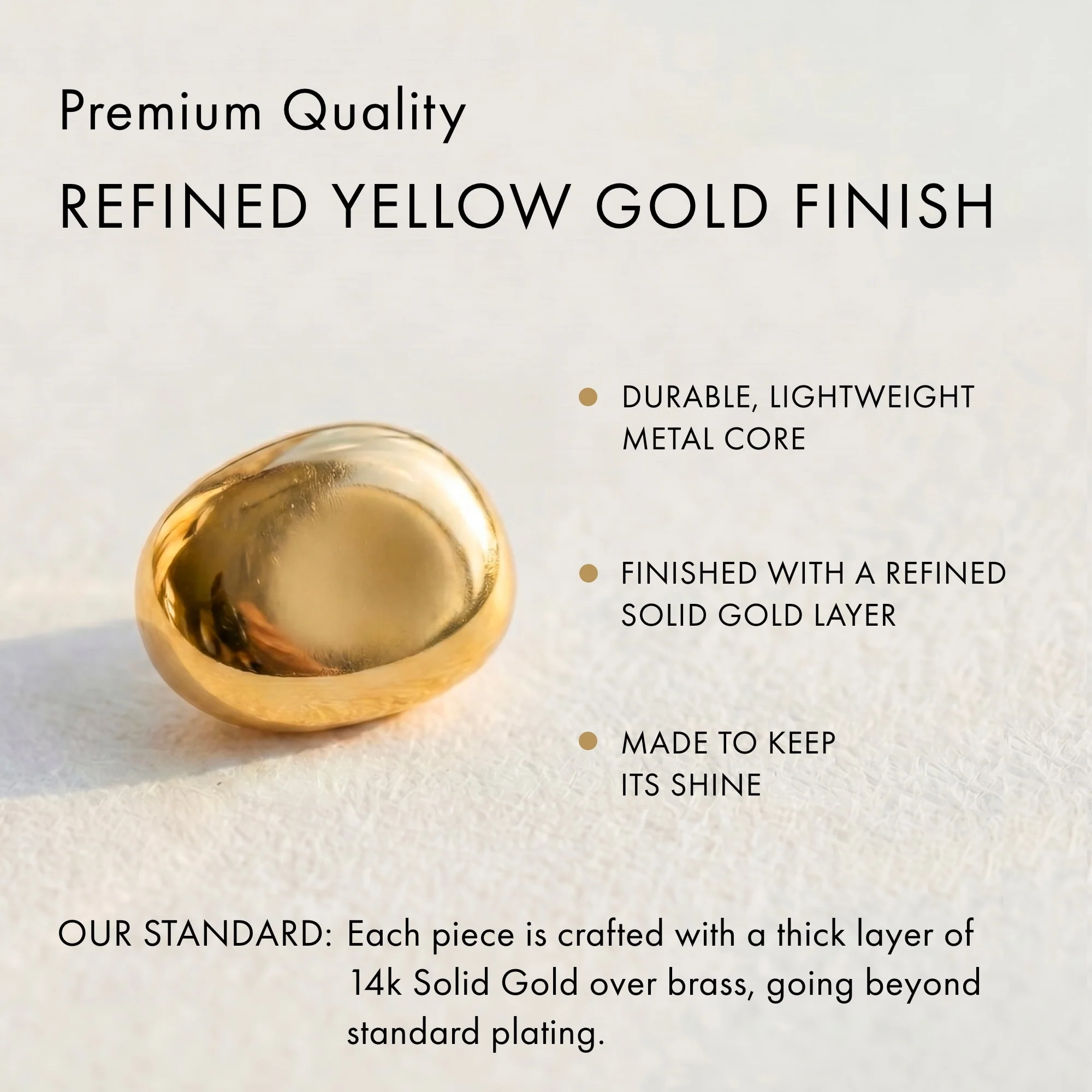 2-in-1 Resin Ring - Golden Amber - Image 19