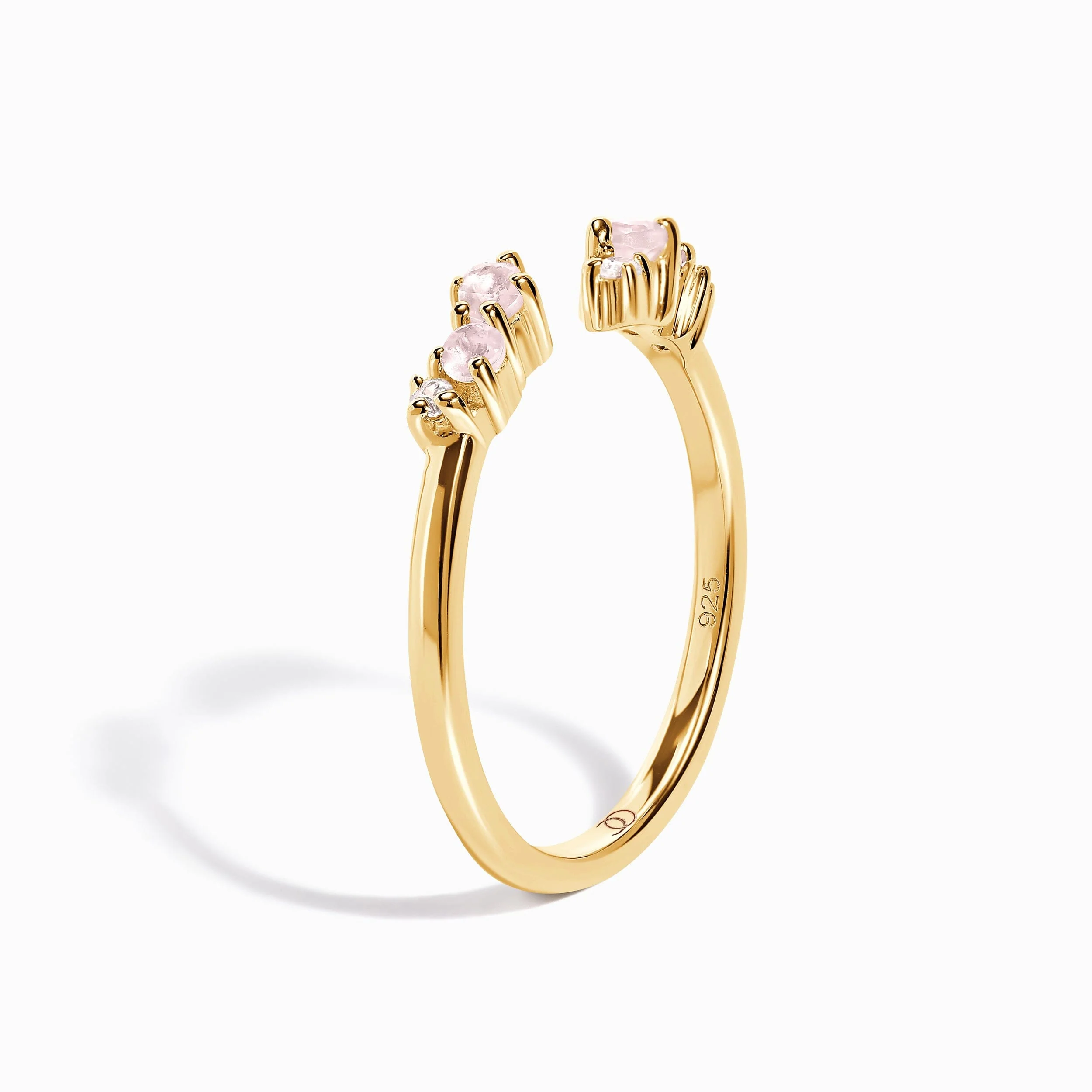 Adjustable Rose Quartz Ring - Flourish - Image 13