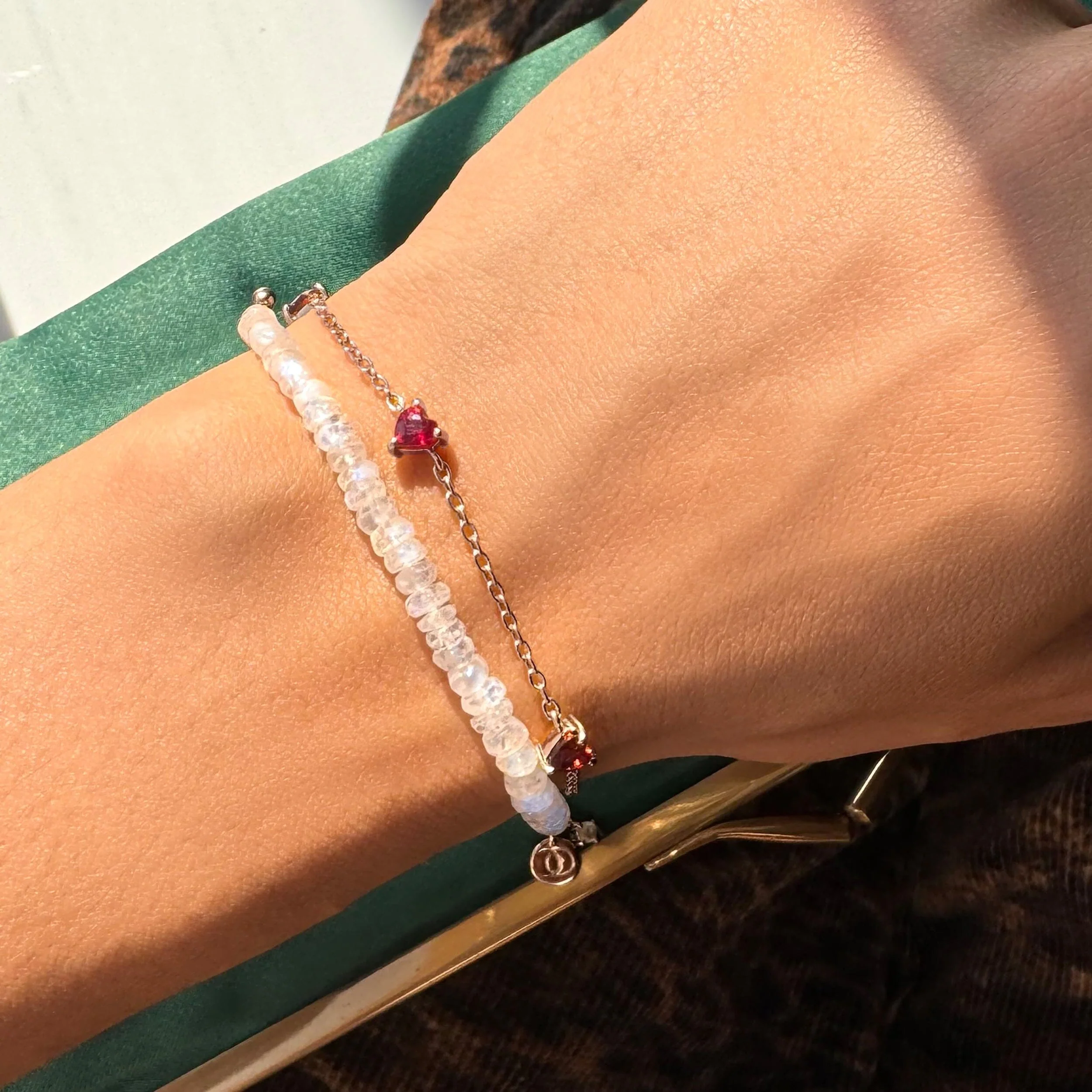 Beads Bracelet - Moonstone - Image 9