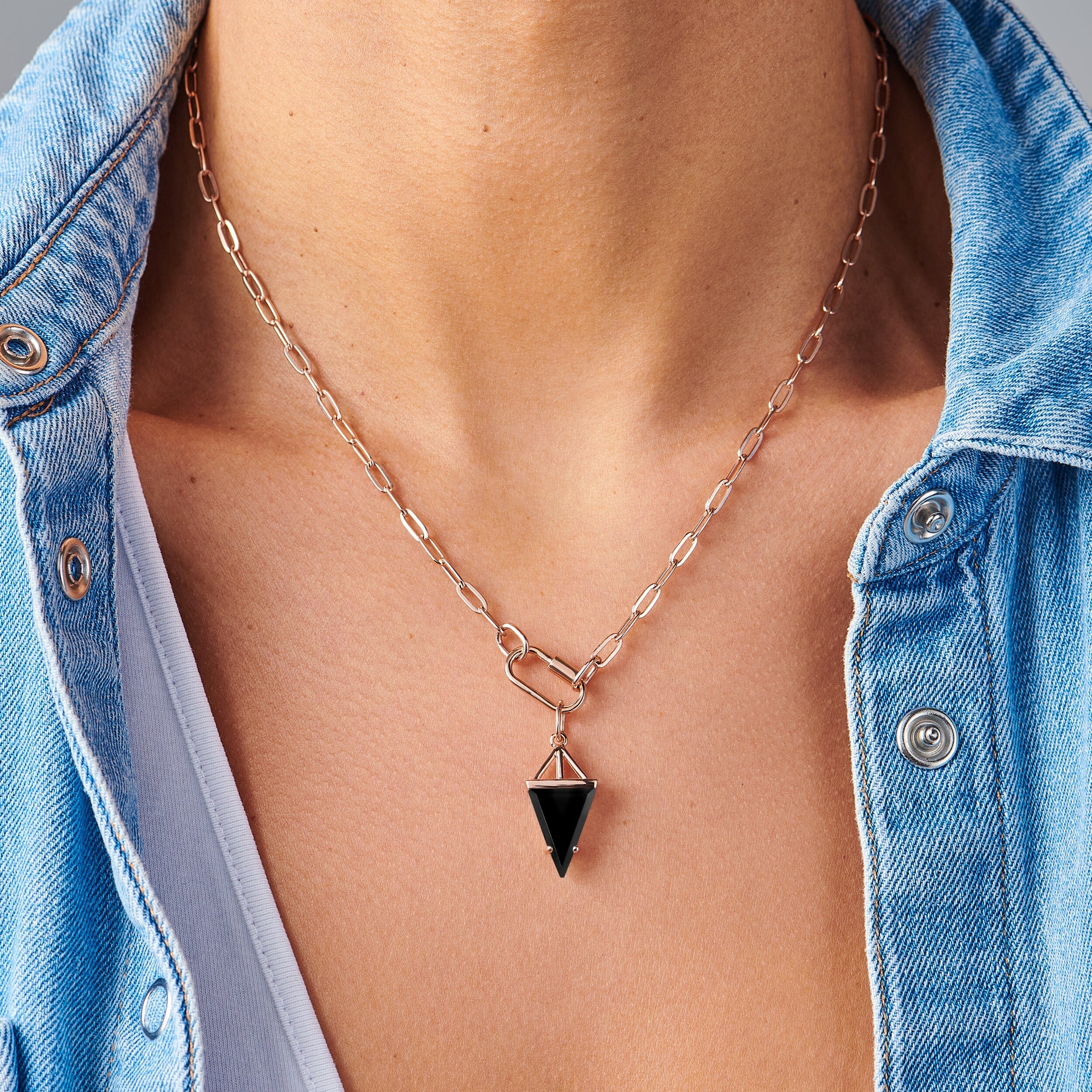 Black Obsidian Karmatic Essence Necklace - Image 4