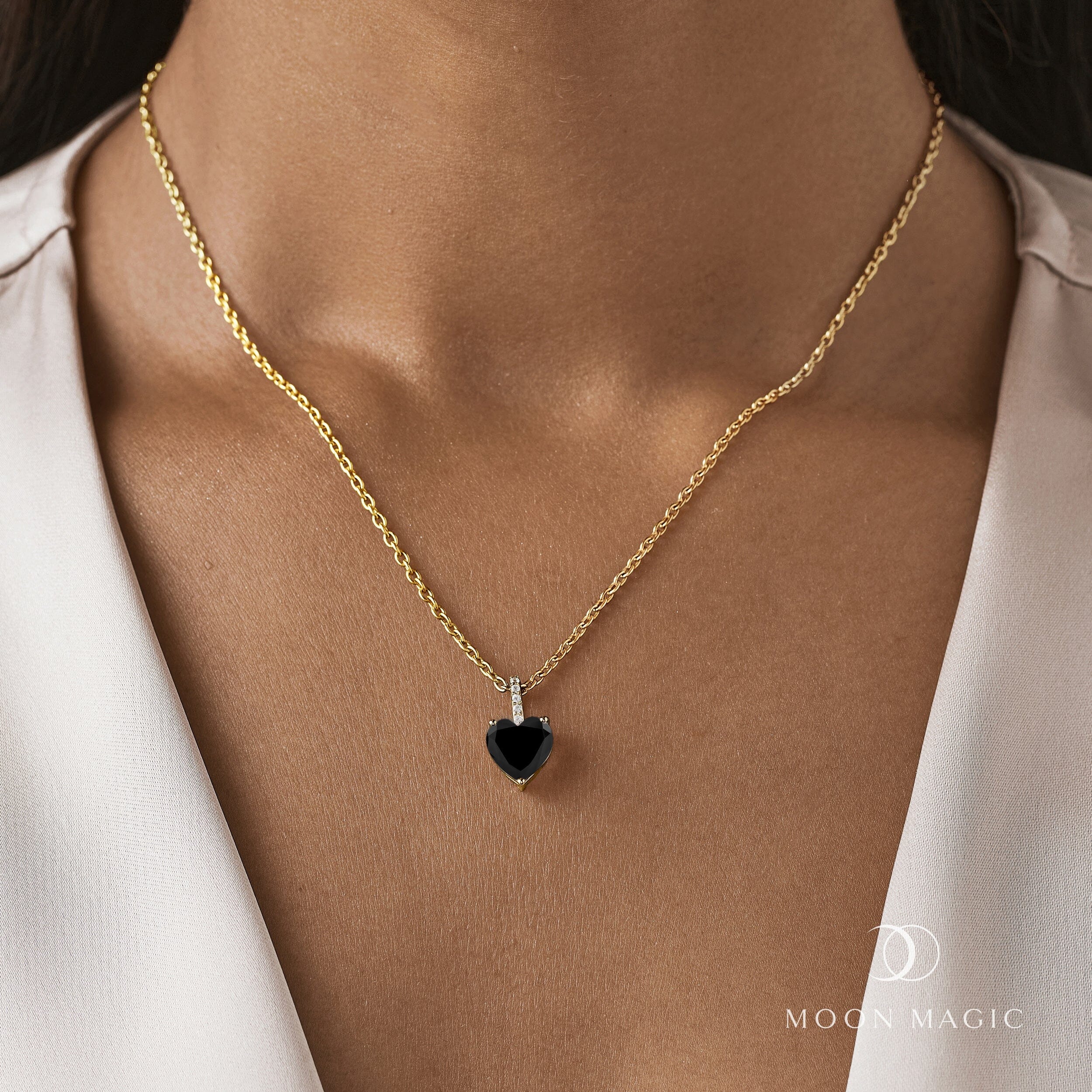 Black Obsidian Necklace - By Your Side - Image 6