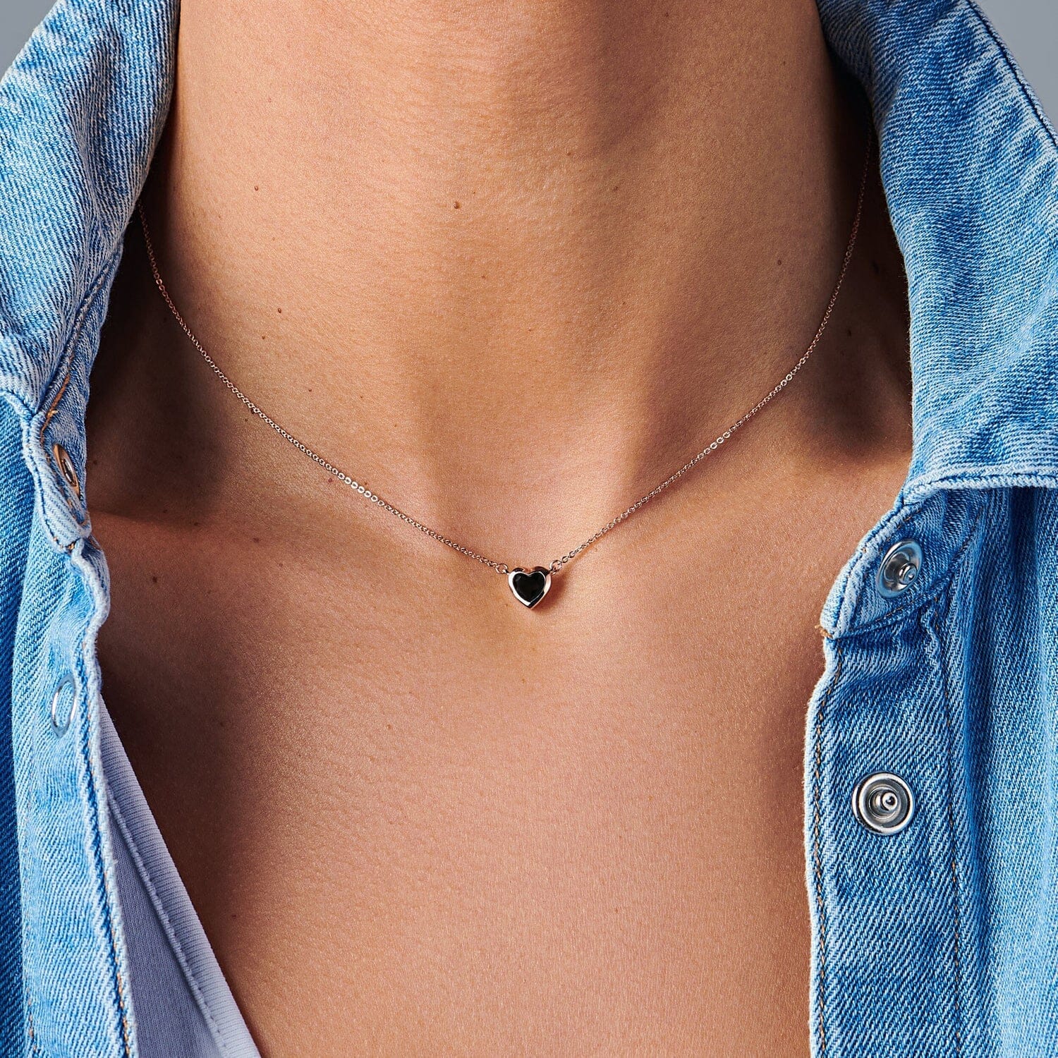 Black Obsidian Necklace - Madly In Love - Image 4