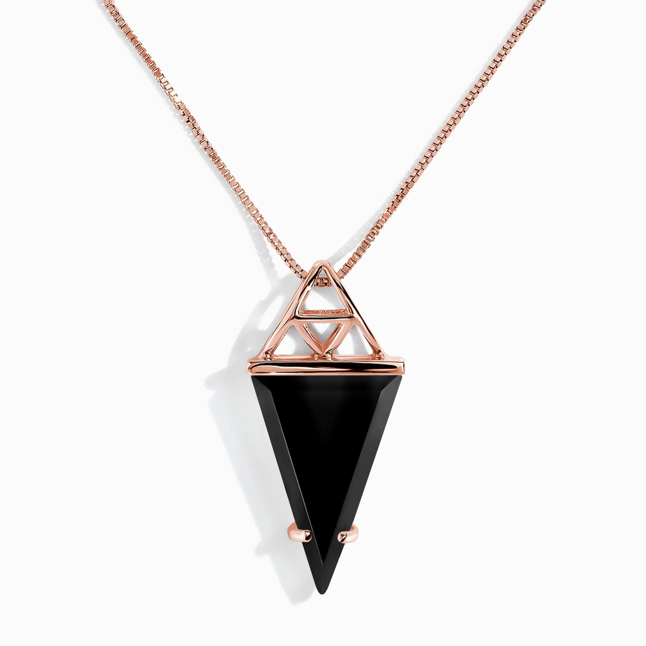 Black Obsidian Necklace - Myth - Image 3