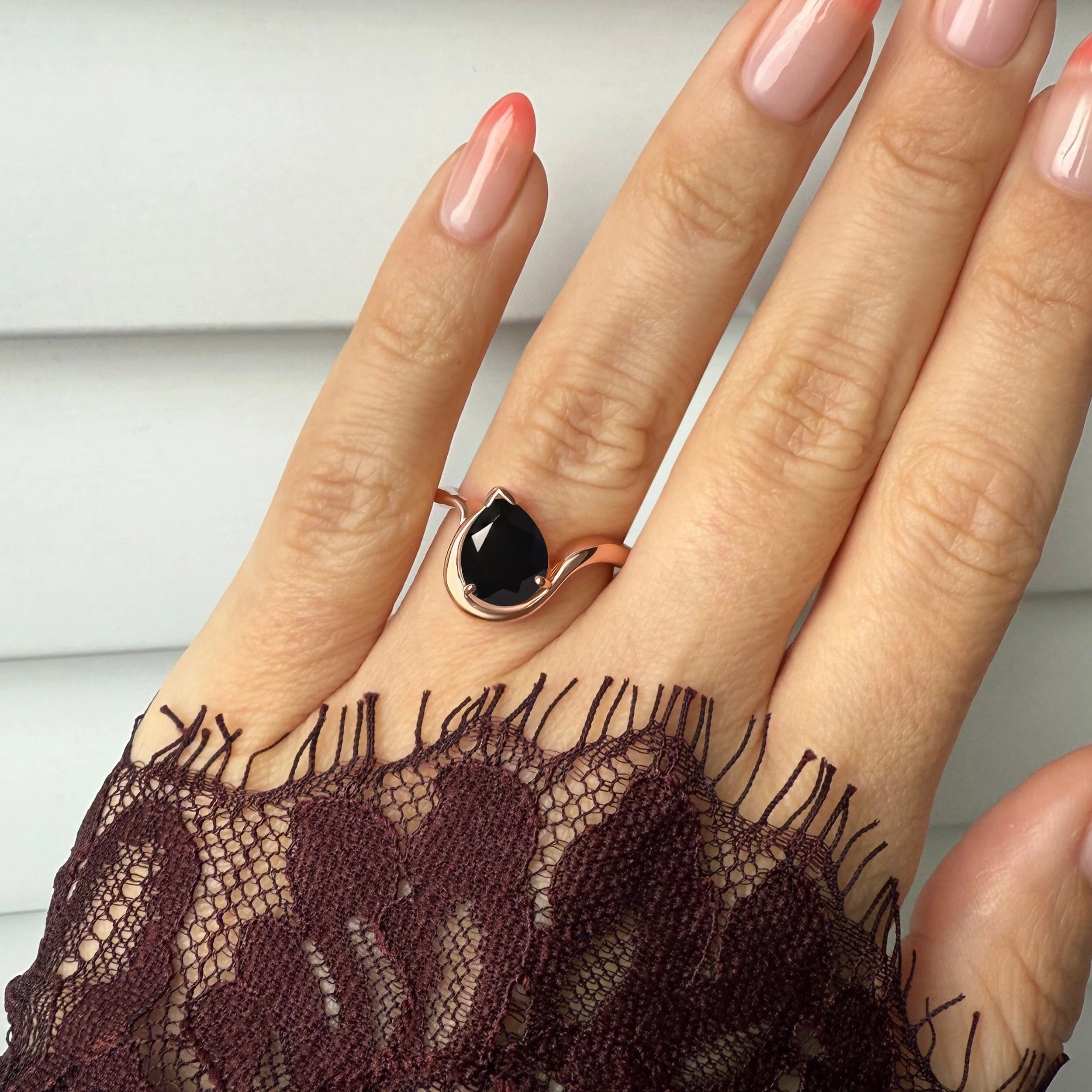 Black Obsidian Ring - Arc of Whisper - Image 6