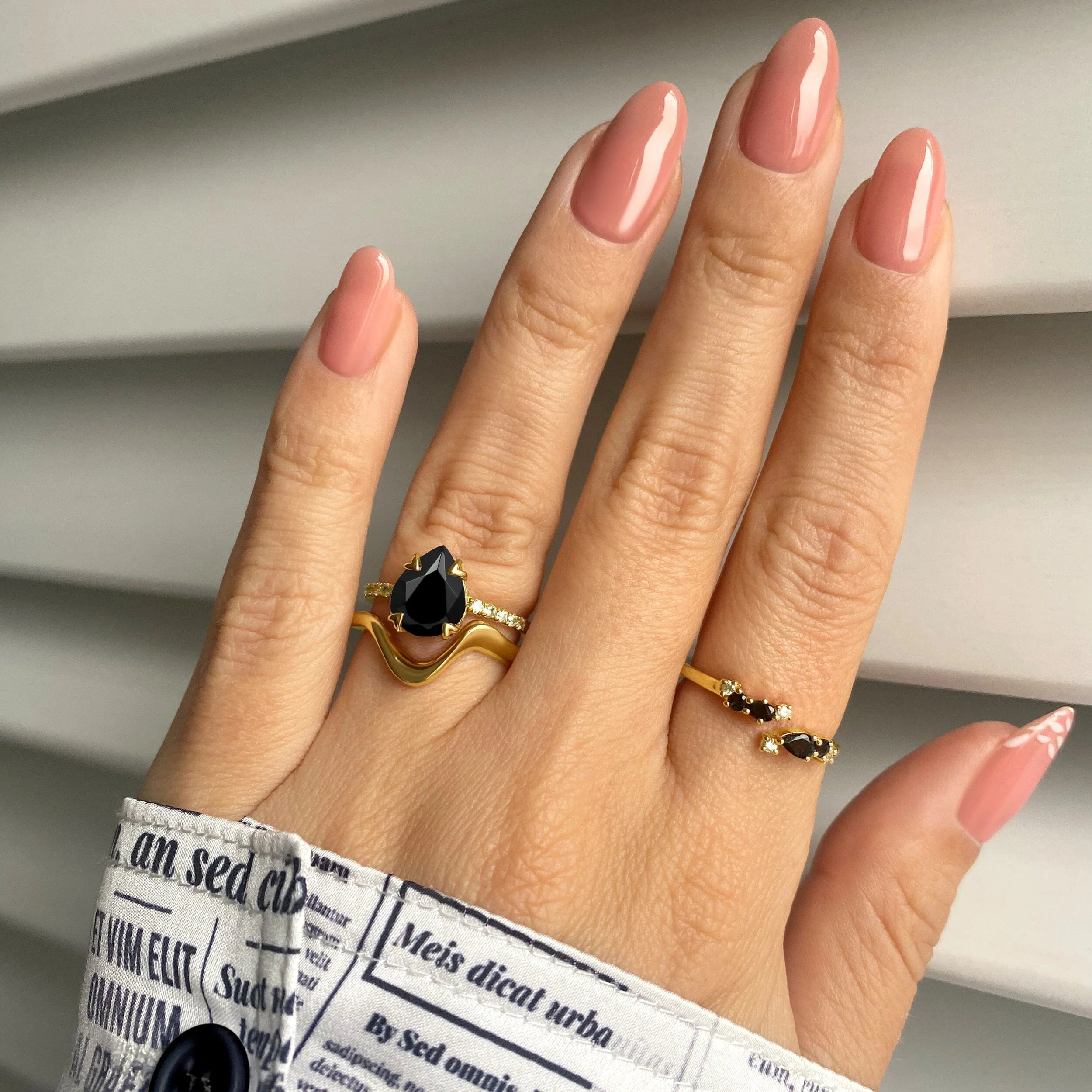 Black Obsidian Ring - Nymph - Image 17