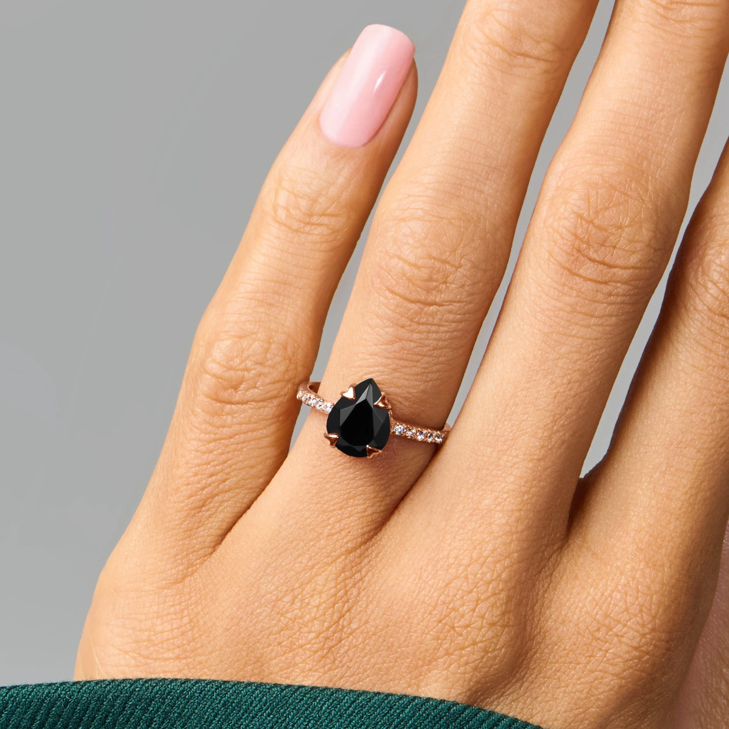 Black Obsidian Ring - Nymph - Image 5