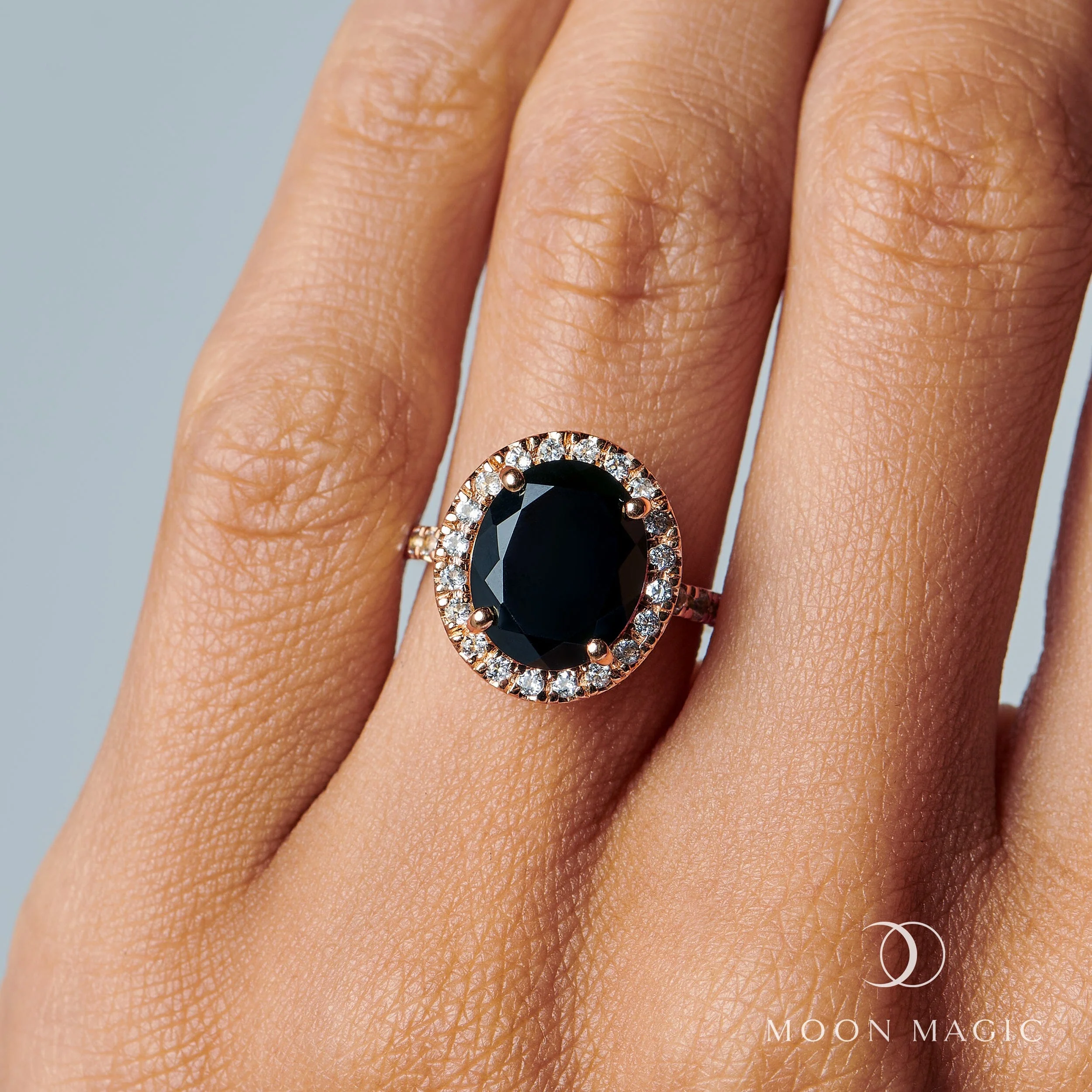 Black Obsidian Ring - Queen Lana - Image 5