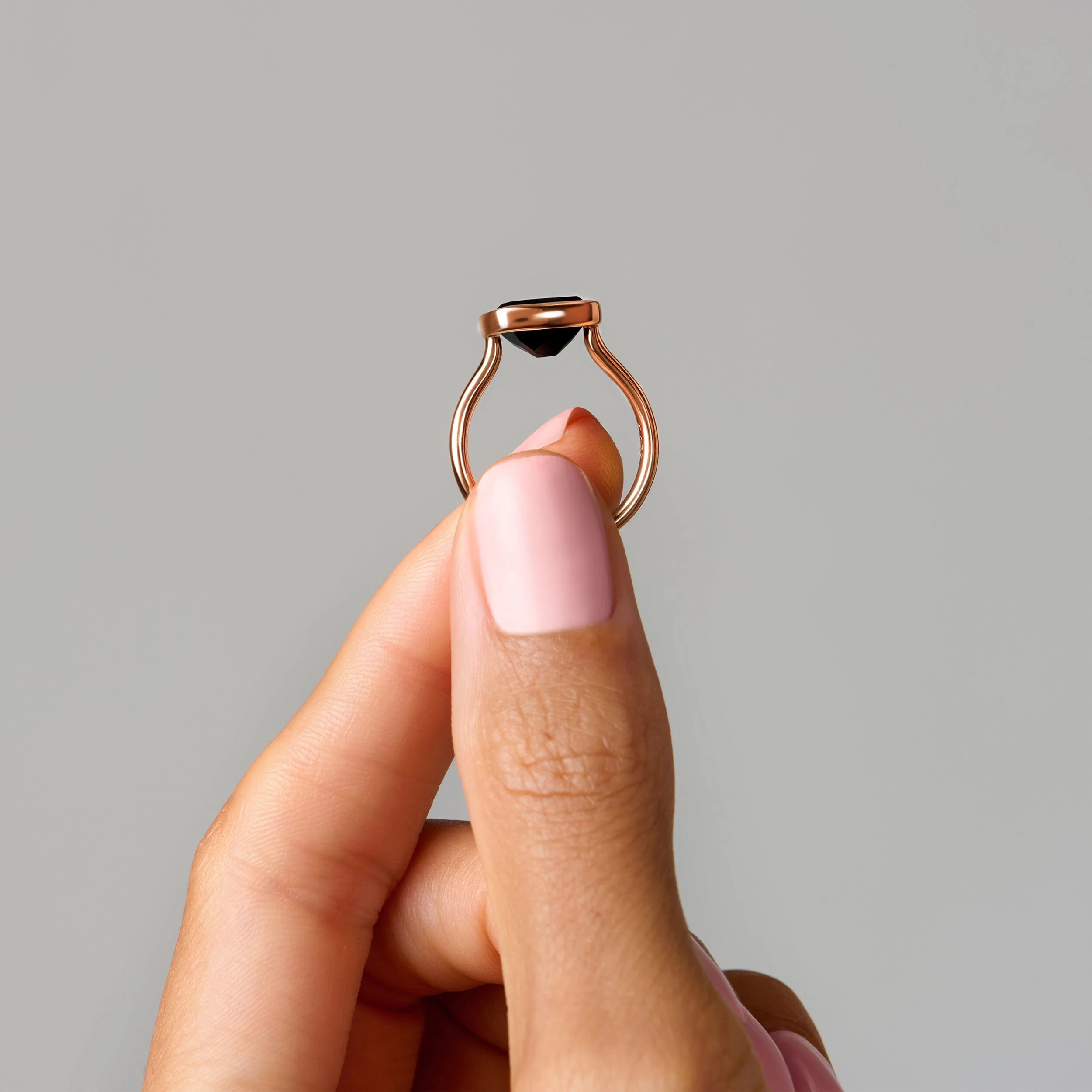 Black Obsidian Skin Touch Ring - Feel the Strength - Image 21