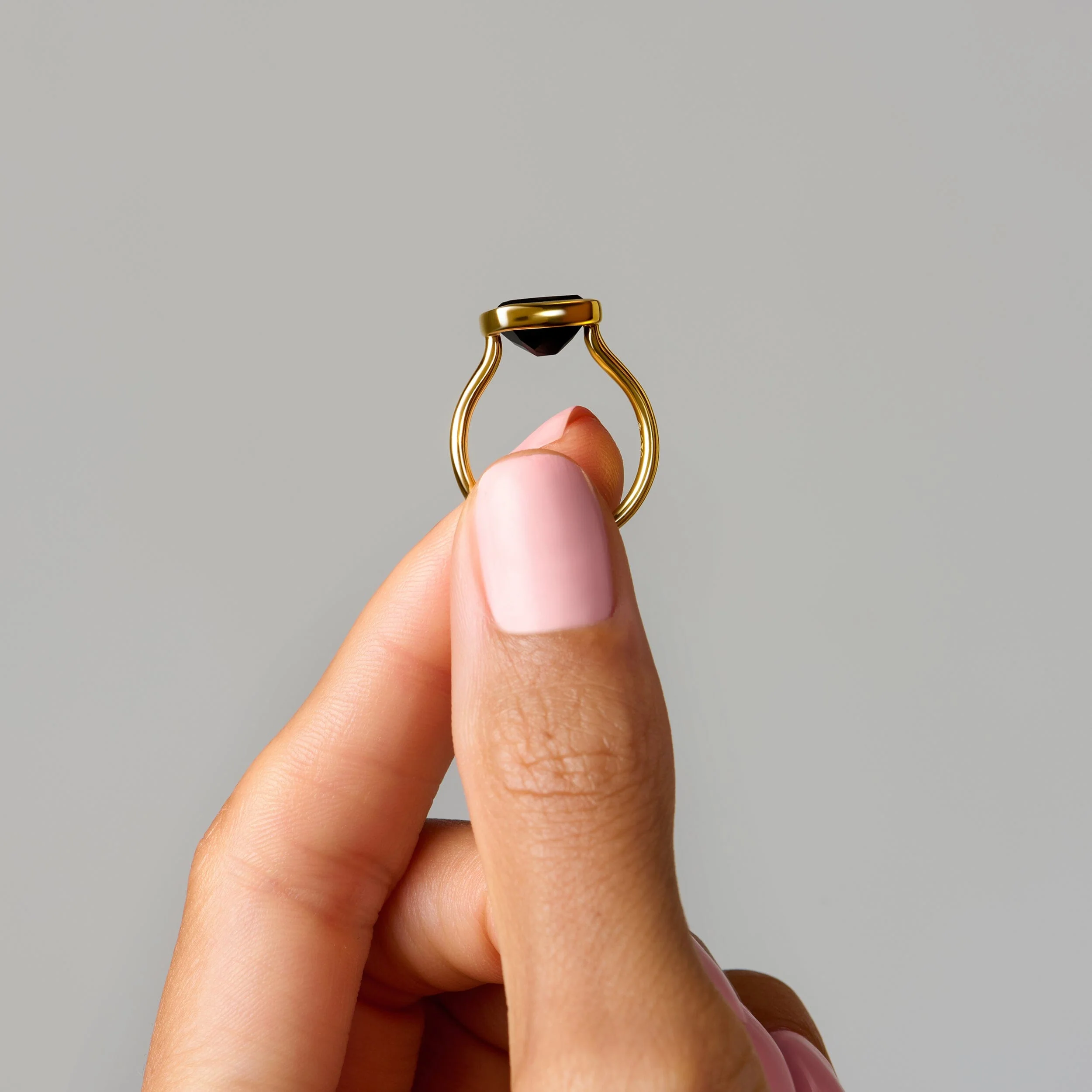 Black Obsidian Skin Touch Ring - Feel the Strength - Image 27