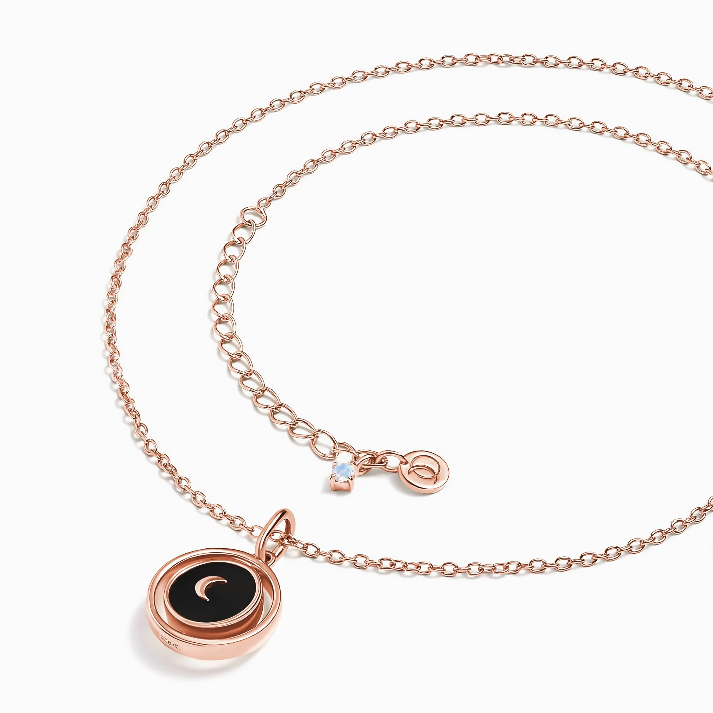 Black Obsidian Pearl Necklace - Night & Day - Image 27