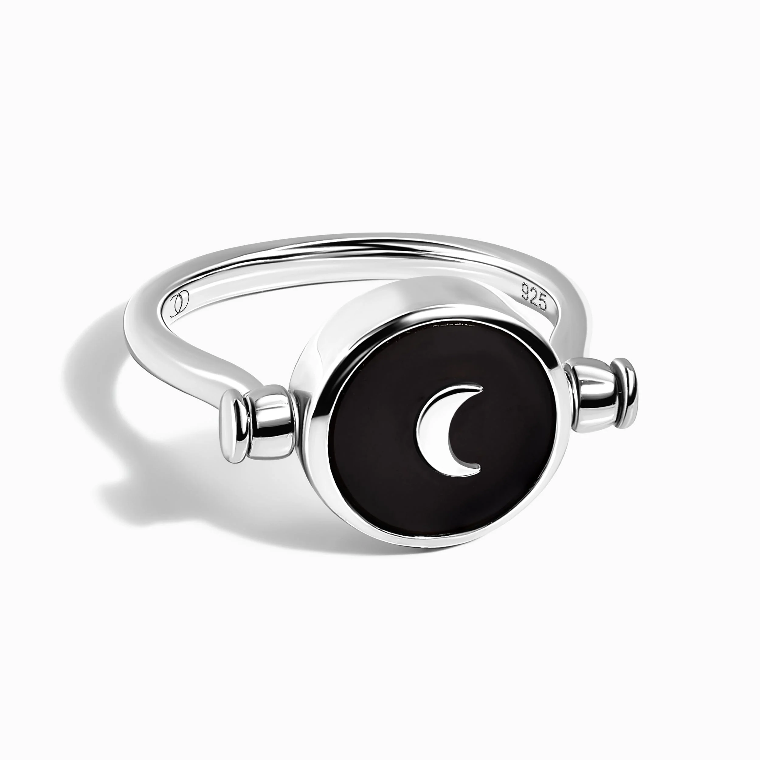 Black Onyx Pearl Ring - Night & Day - Image 3