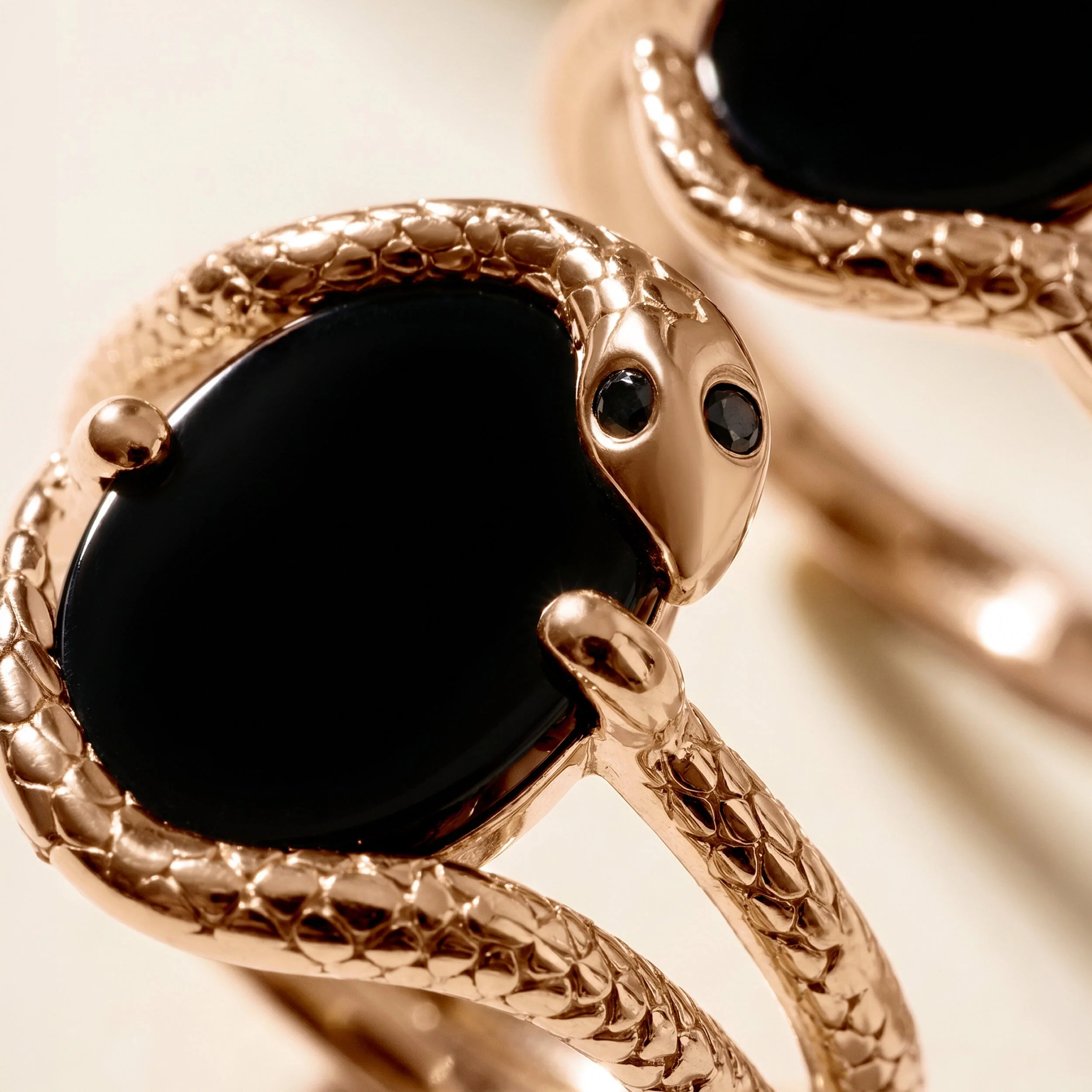 Black Onyx Ring - Serpent of Release - Image 18