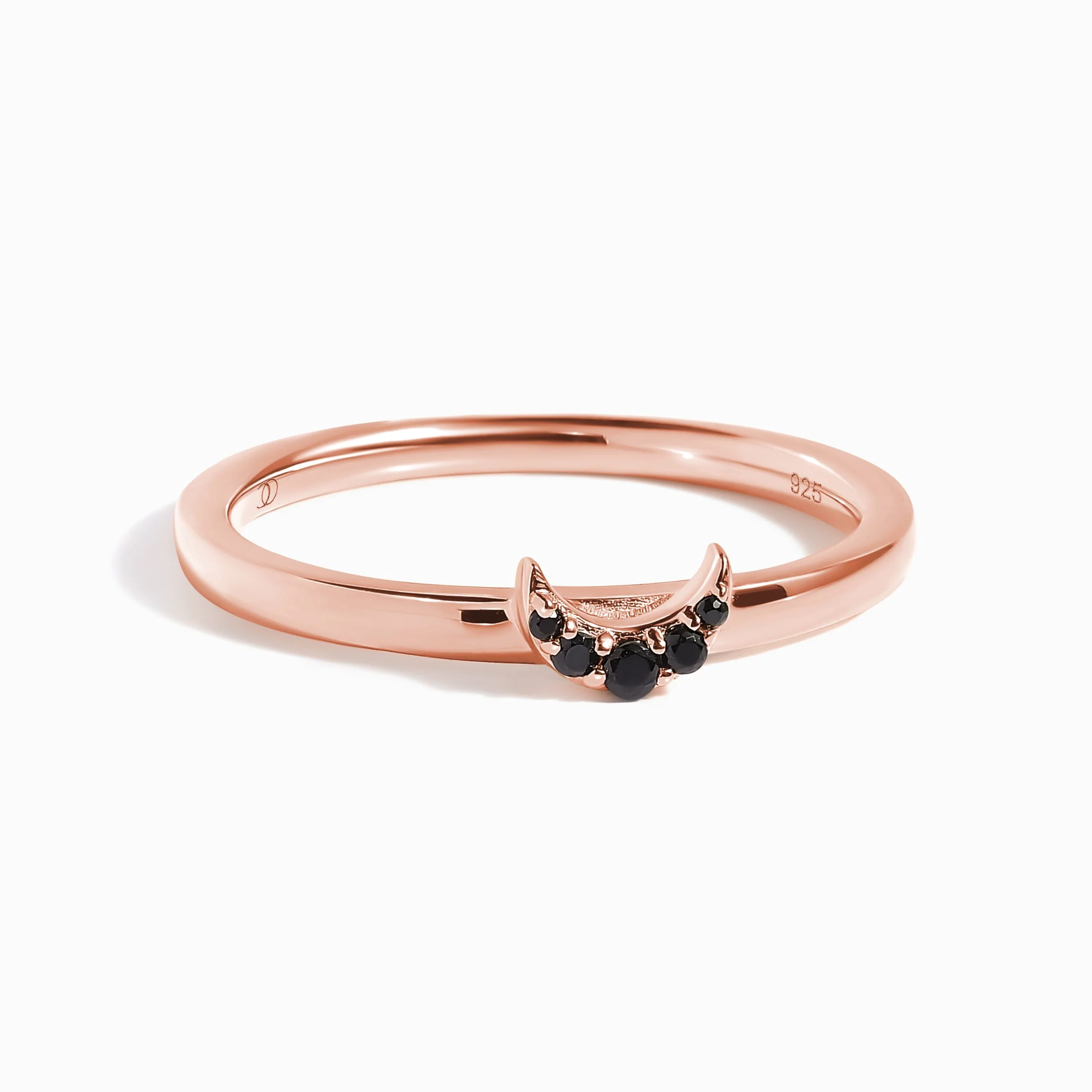 Black Spinel Ring - Moony - Image 3