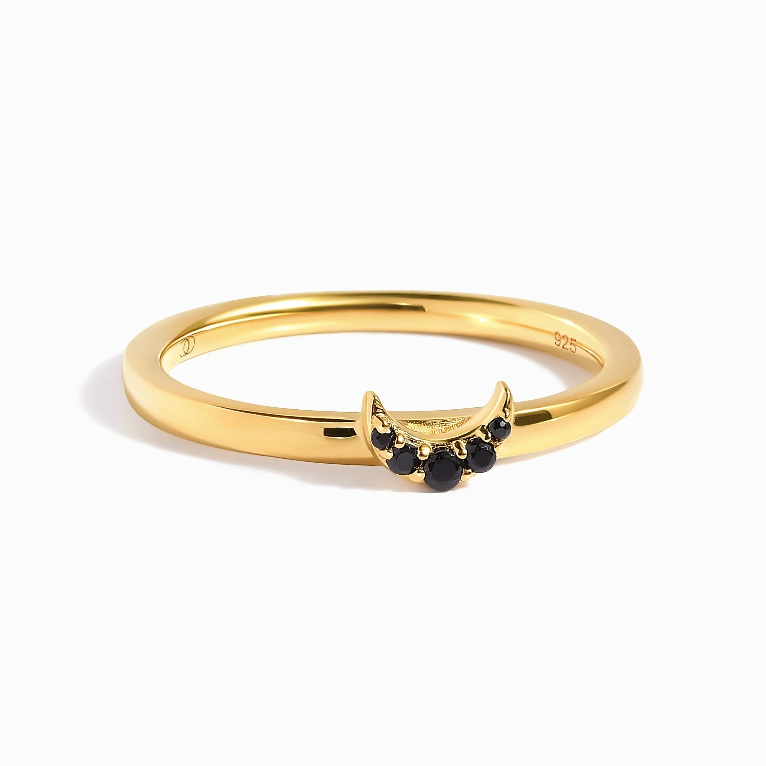 Black Spinel Ring - Moony - Image 5