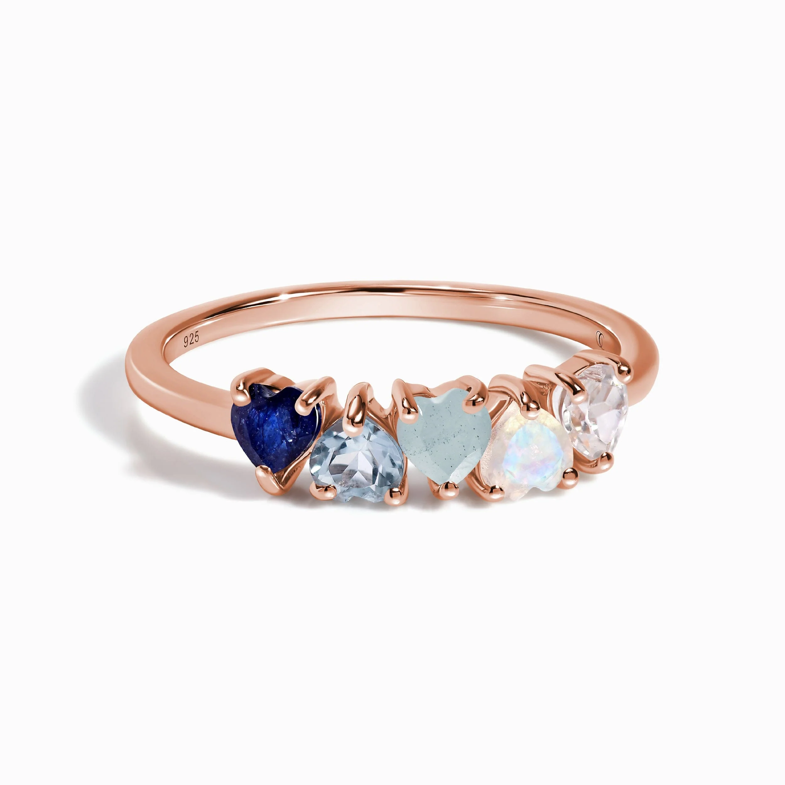 Blue Gradient Multigem Ring - Crush On You - Image 3