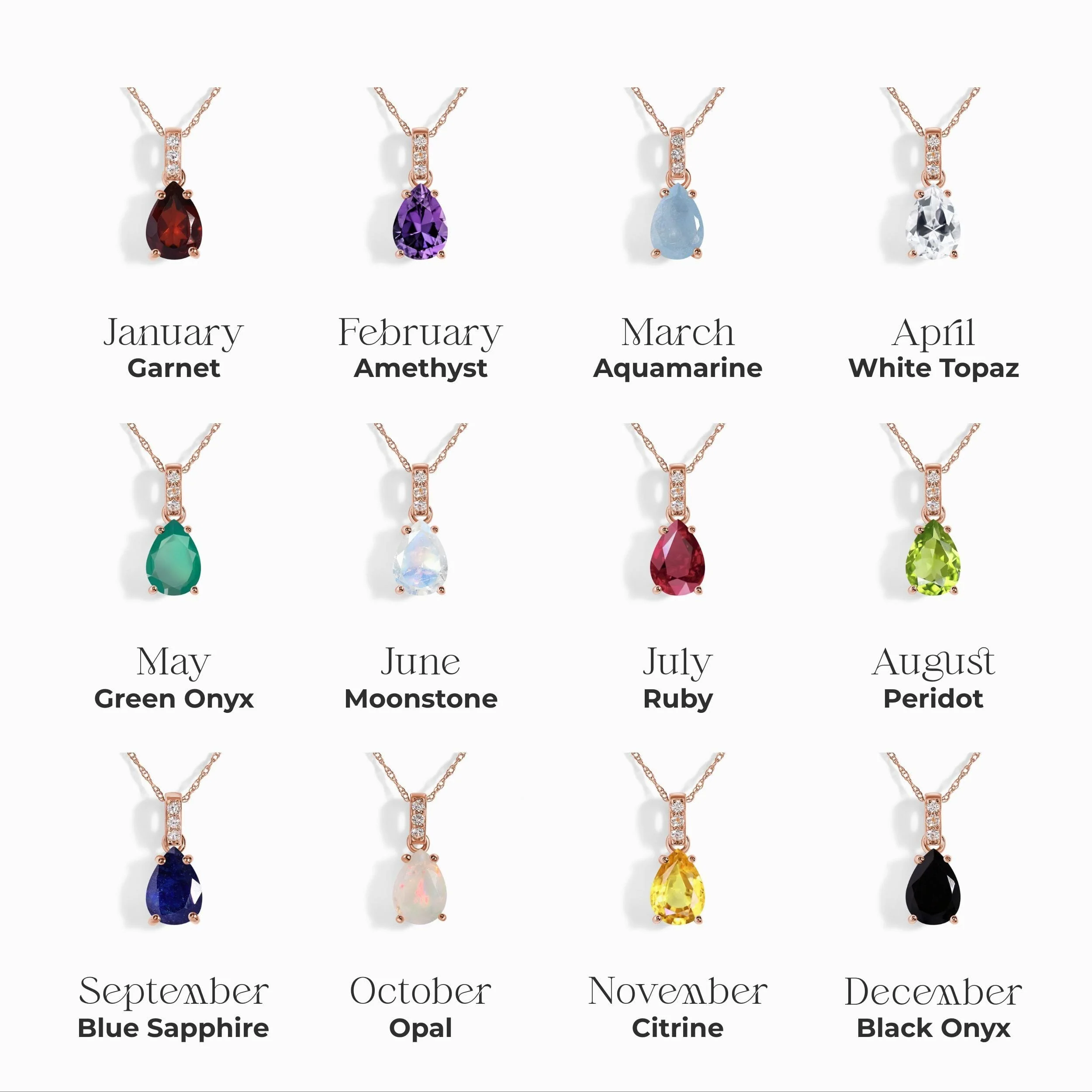 Blue Sapphire Diamond Necklace Sway - September Birthstone - Image 14
