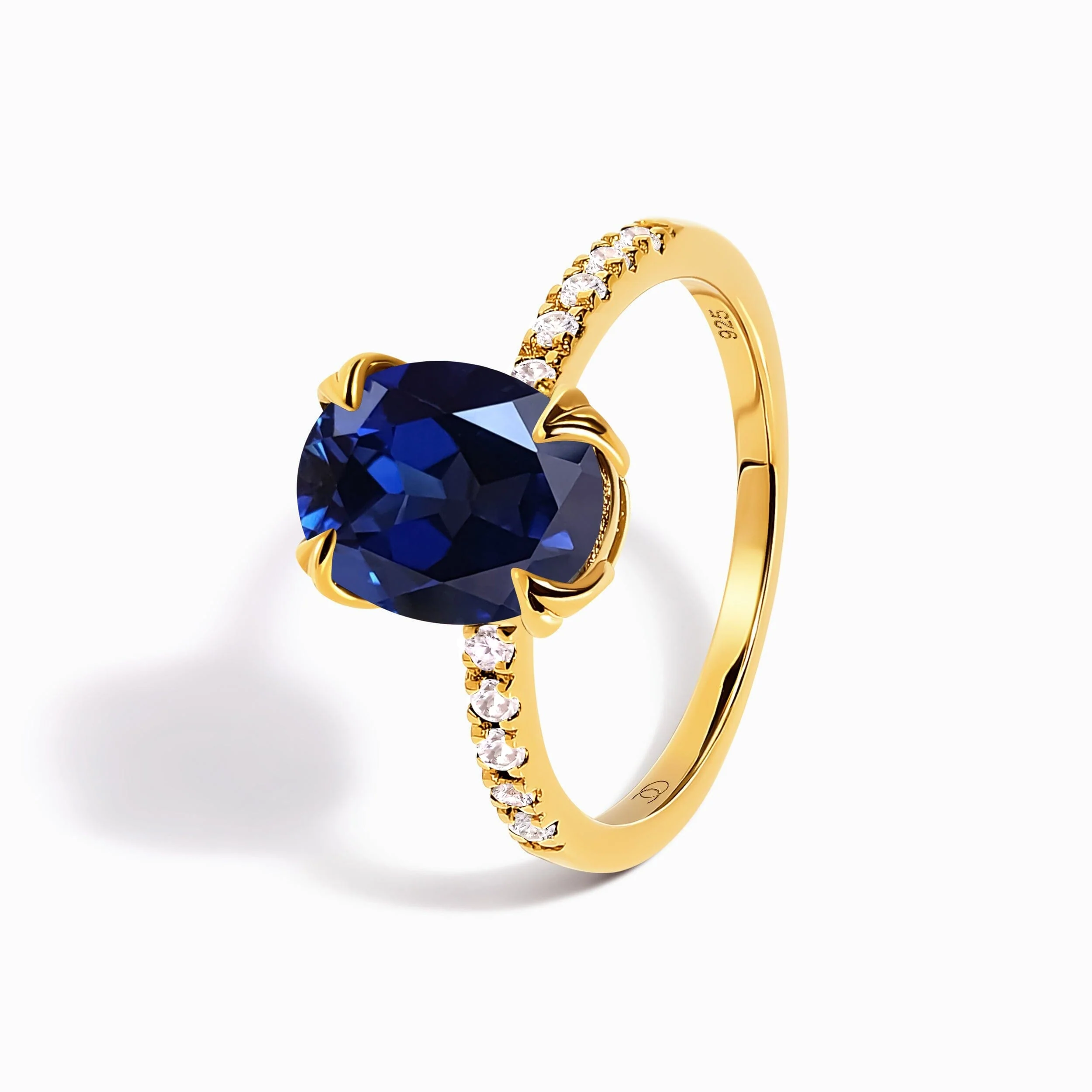 Blue Sapphire Ring - Harlow - Image 17