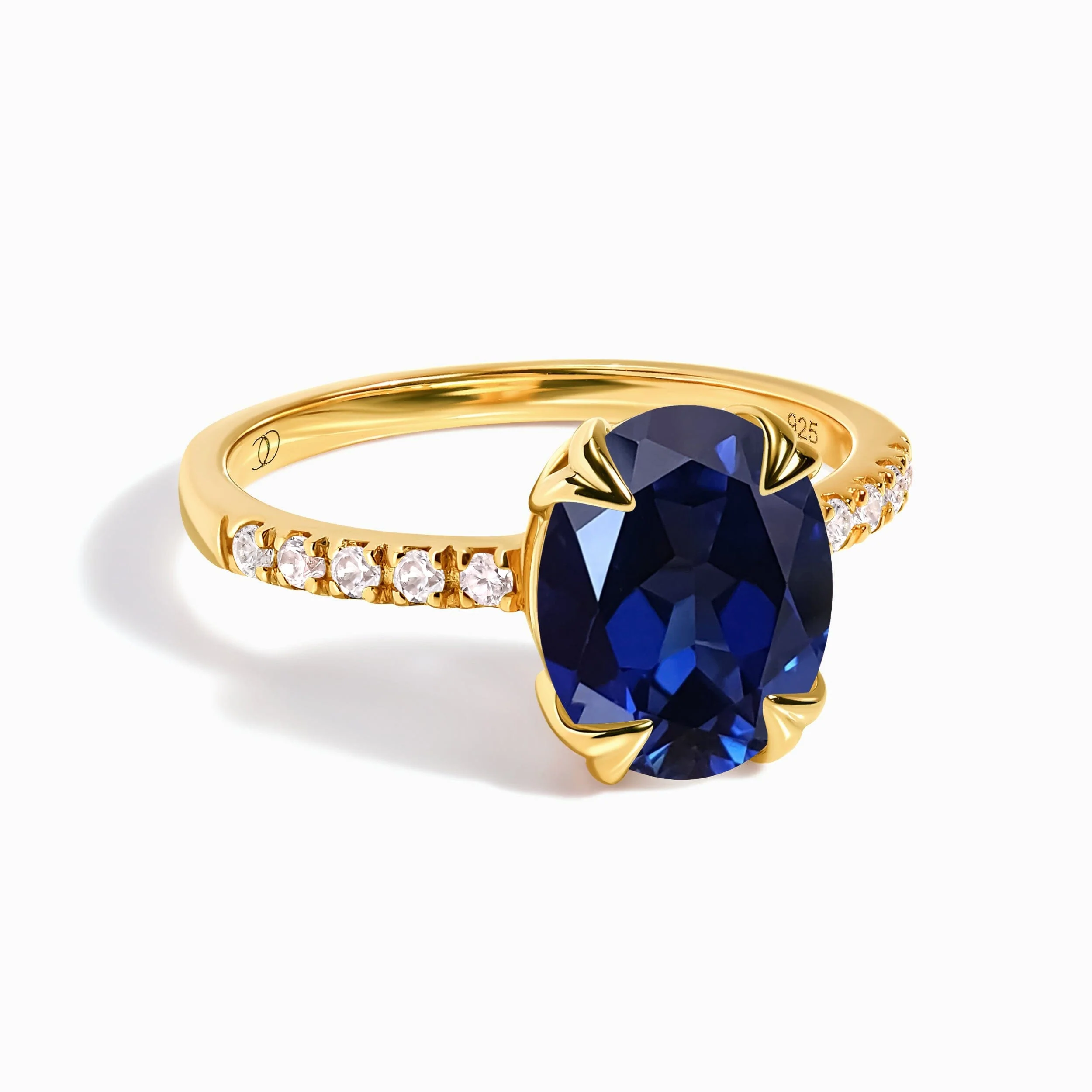 Blue Sapphire Ring - Harlow - Image 5