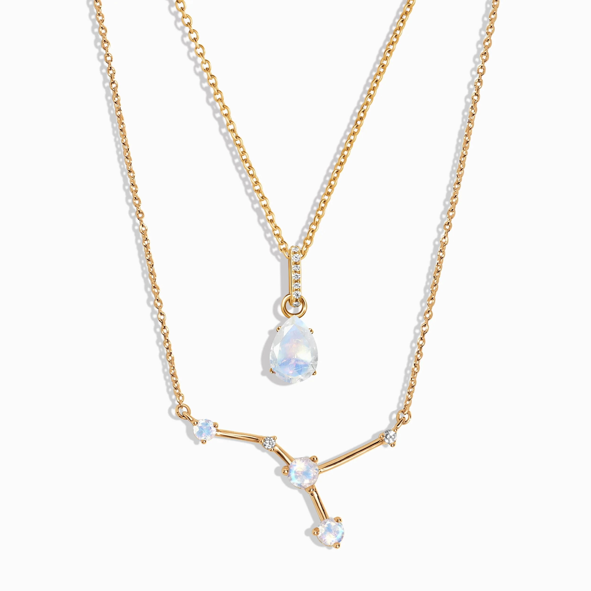 Cancer Zodiac & June Birthstone Necklaces - Image 5