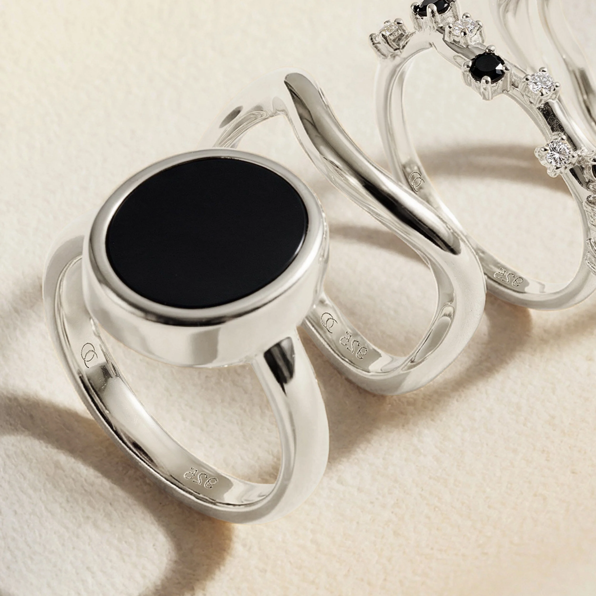 Crystal Ring - Enfolded Black Onyx - Image 20