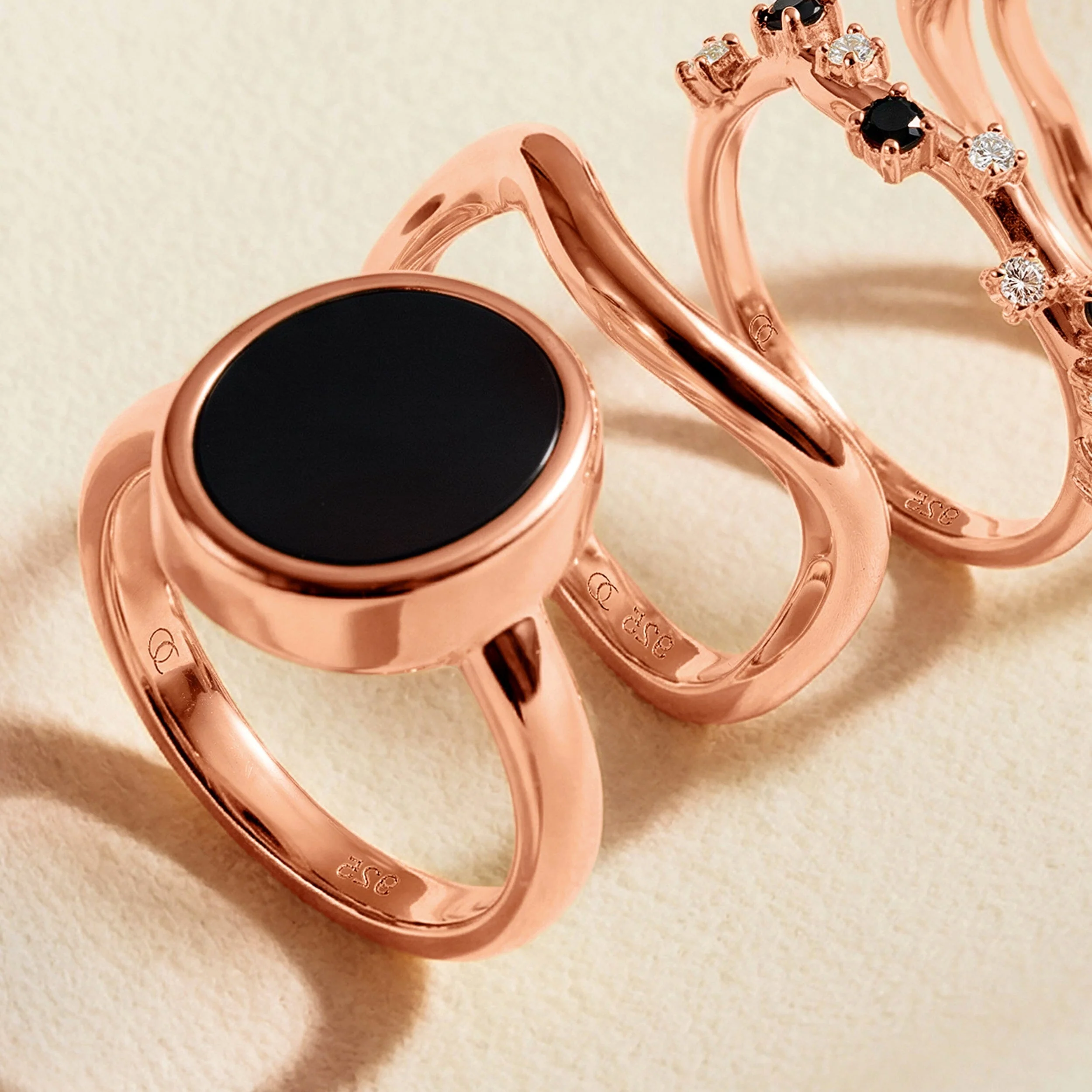 Crystal Ring - Enfolded Black Onyx - Image 21