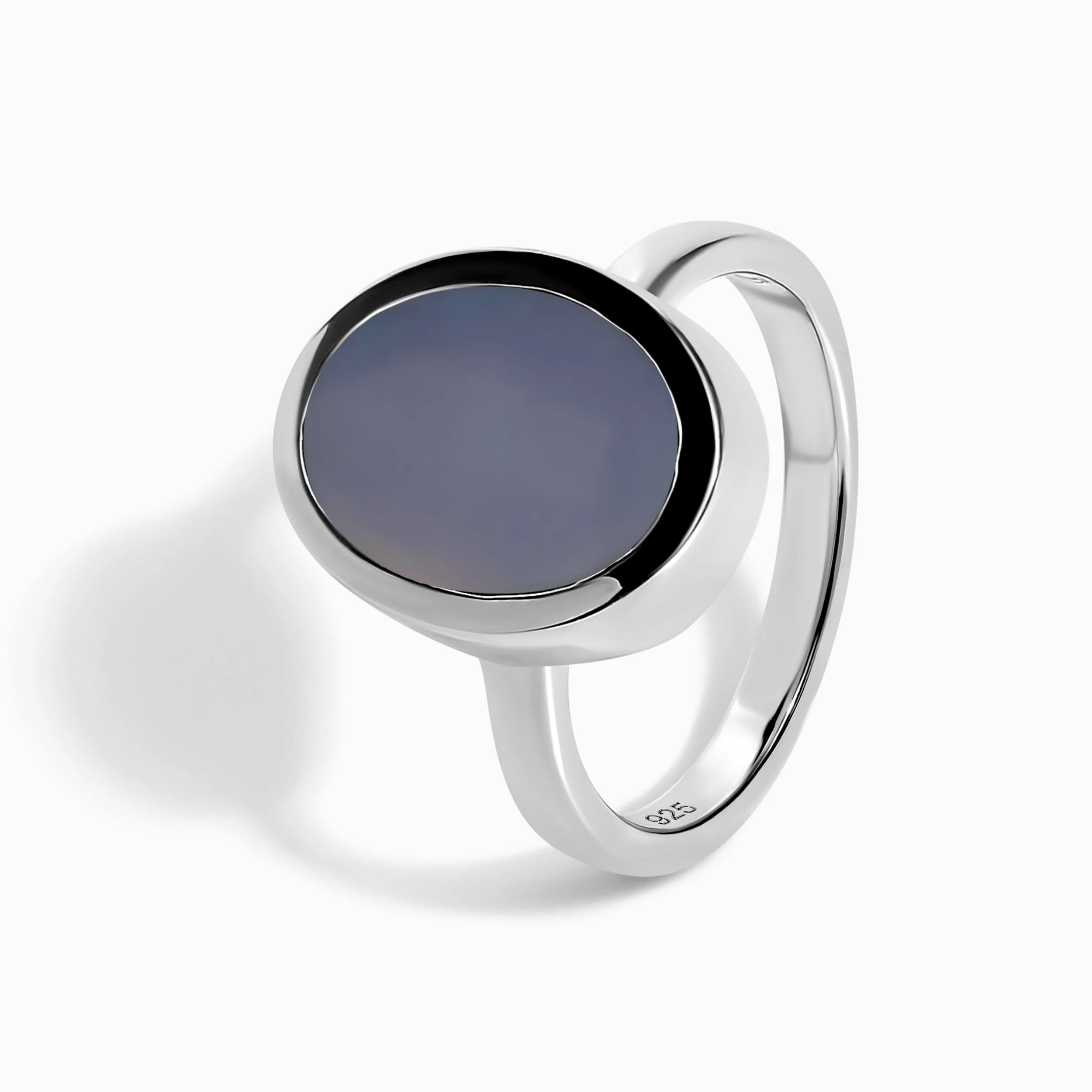 Crystal Ring - Enfolded Grey Agate - Image 9