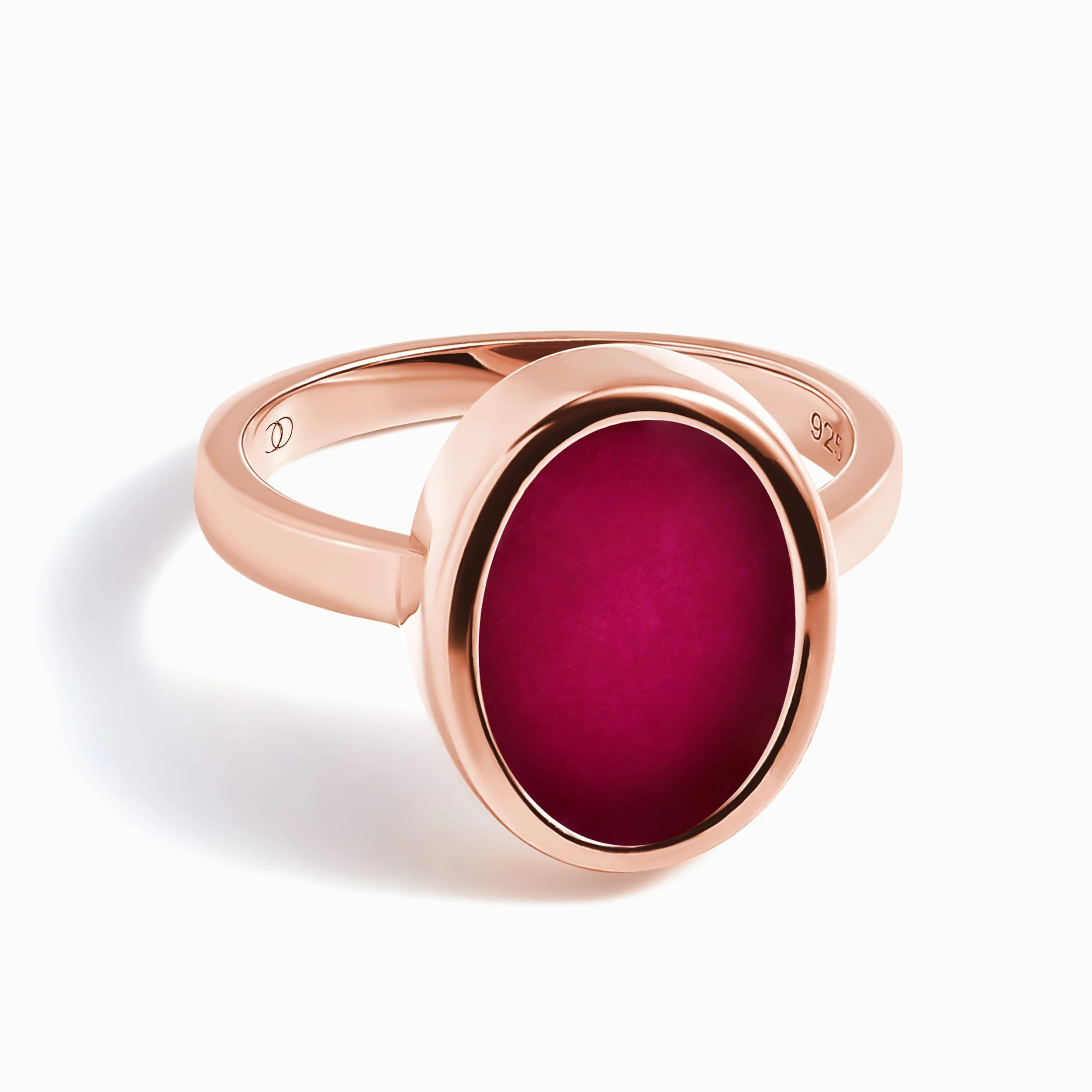 Crystal Ring - Enfolded Pink Quartz - Image 4
