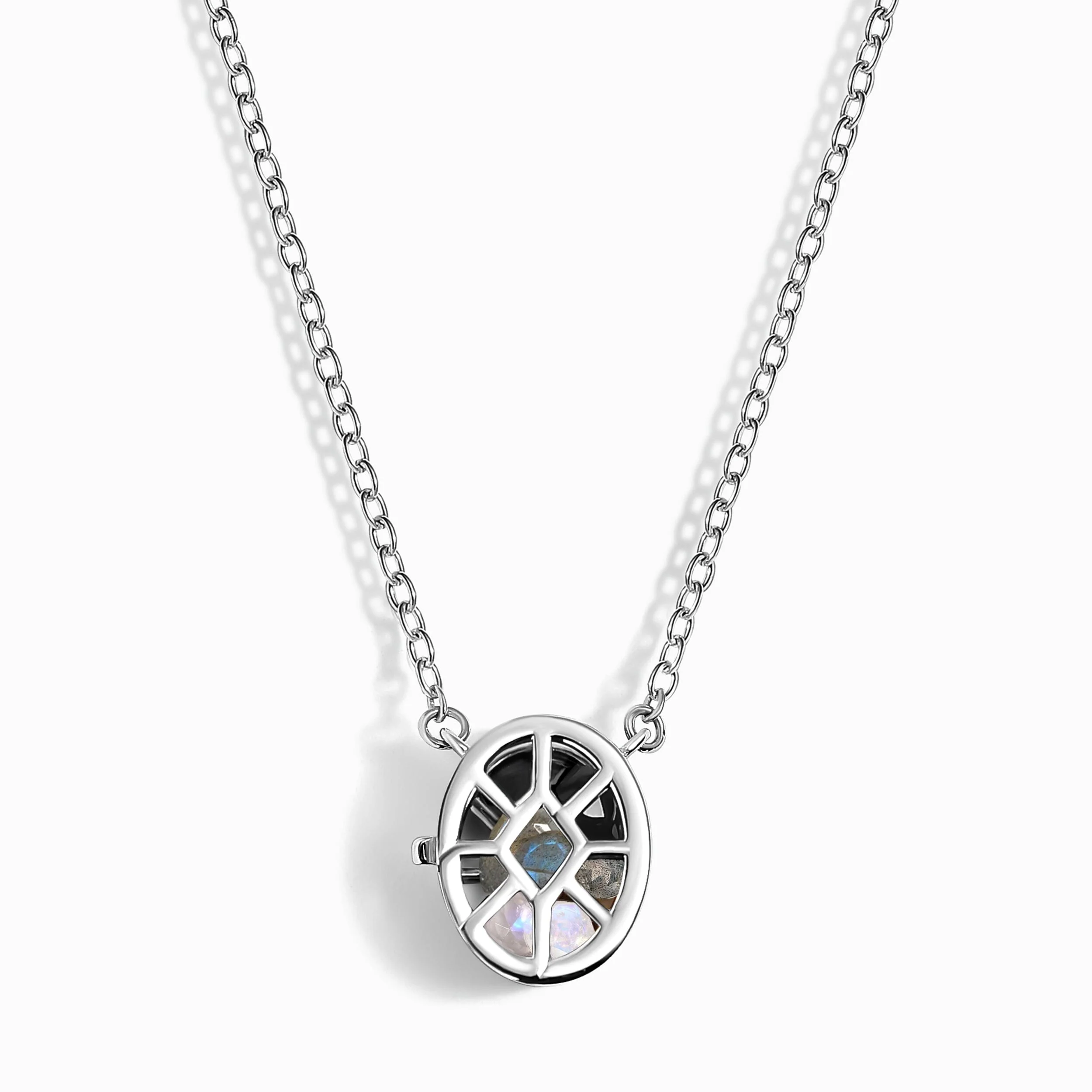 Dark Gradient Necklace – Motion Medicine Locket - Image 9