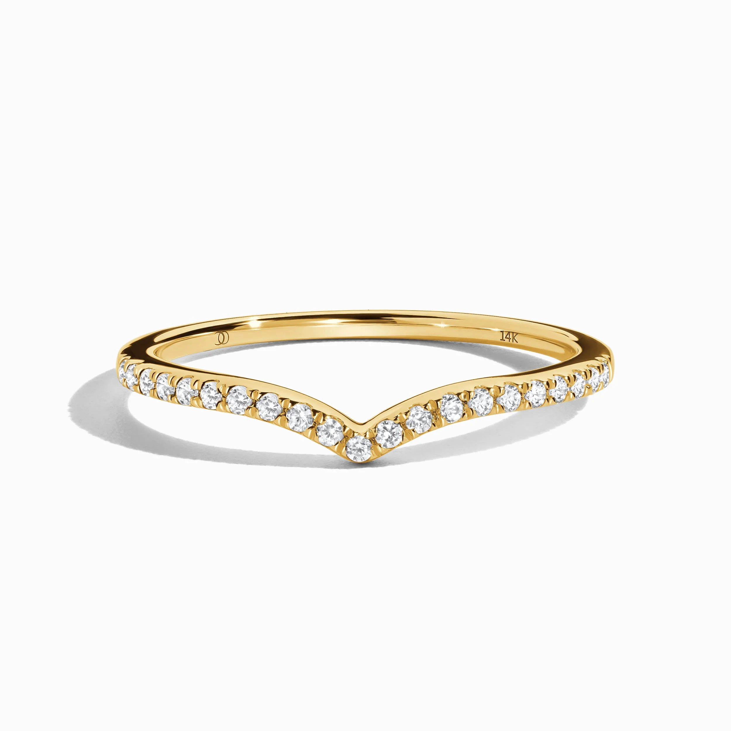 Diamond Ring Band - Peak Of Love Pavé - Image 5