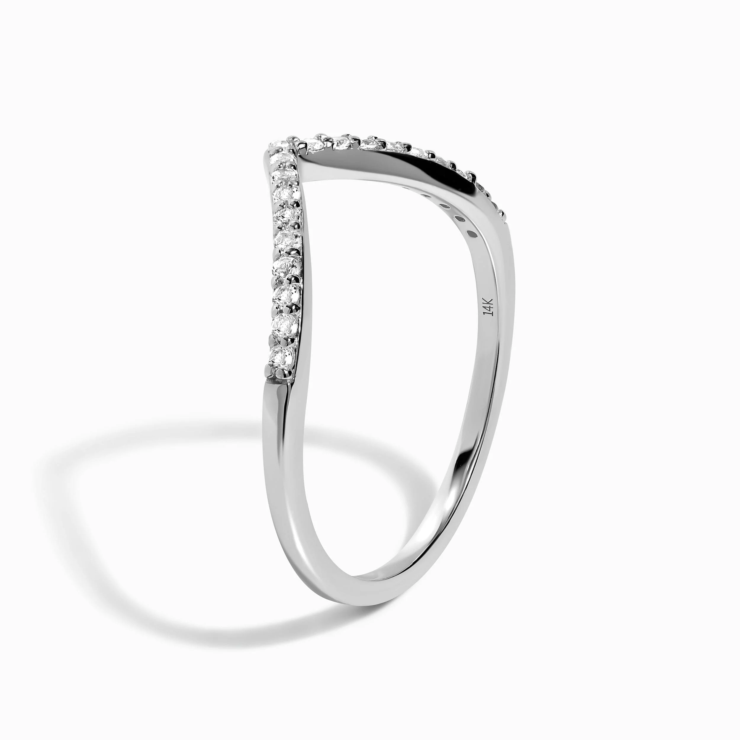 Lab Diamond Ring - Bonding Arc - Image 13