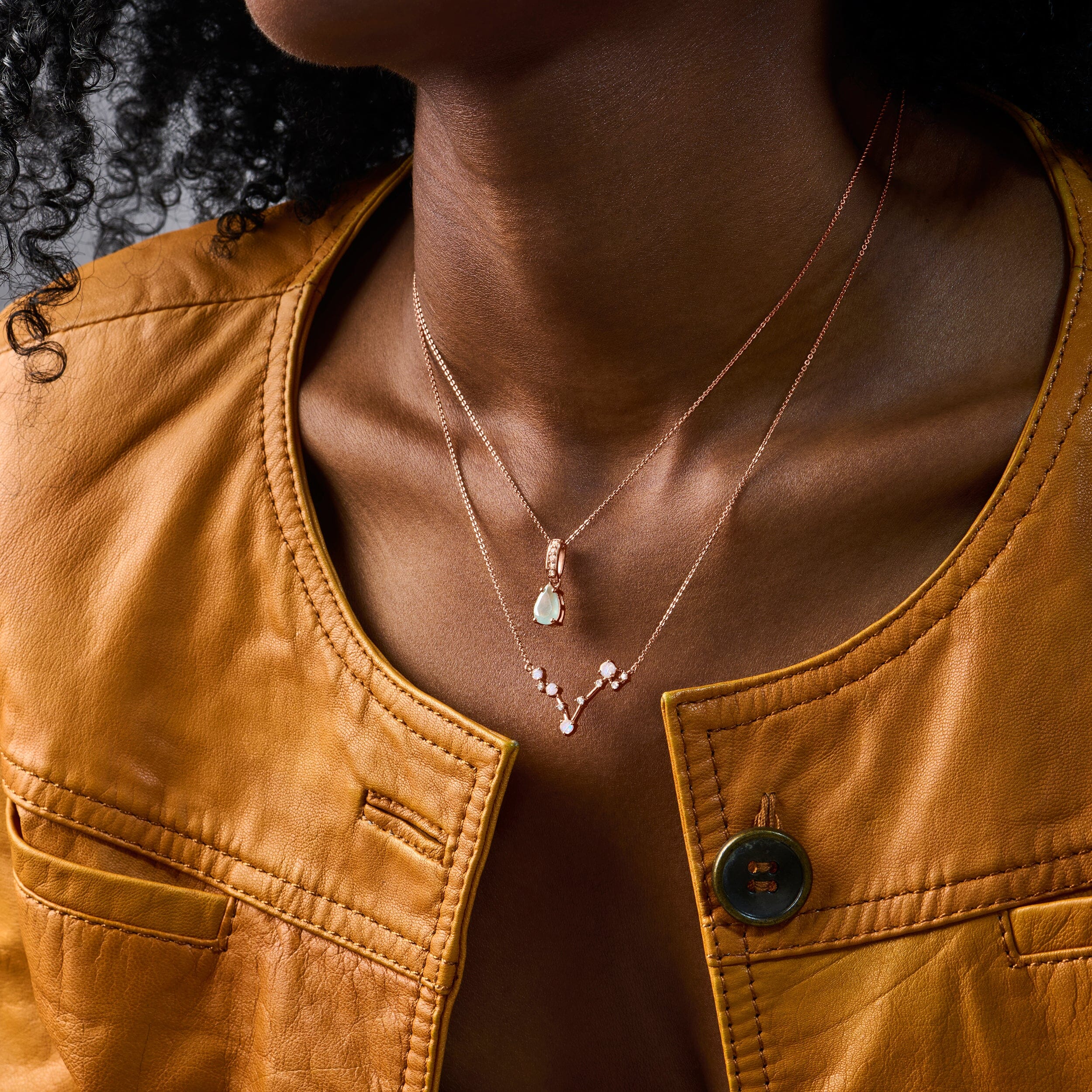 Aquamarine Necklace Sway - March Birthstone - Image 9