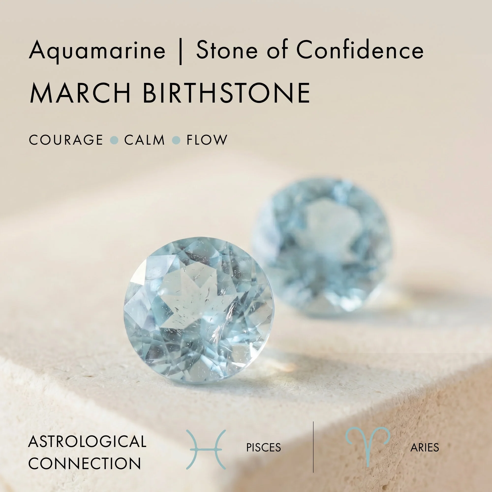 Aquamarine Necklace Sway - March Birthstone - Image 7