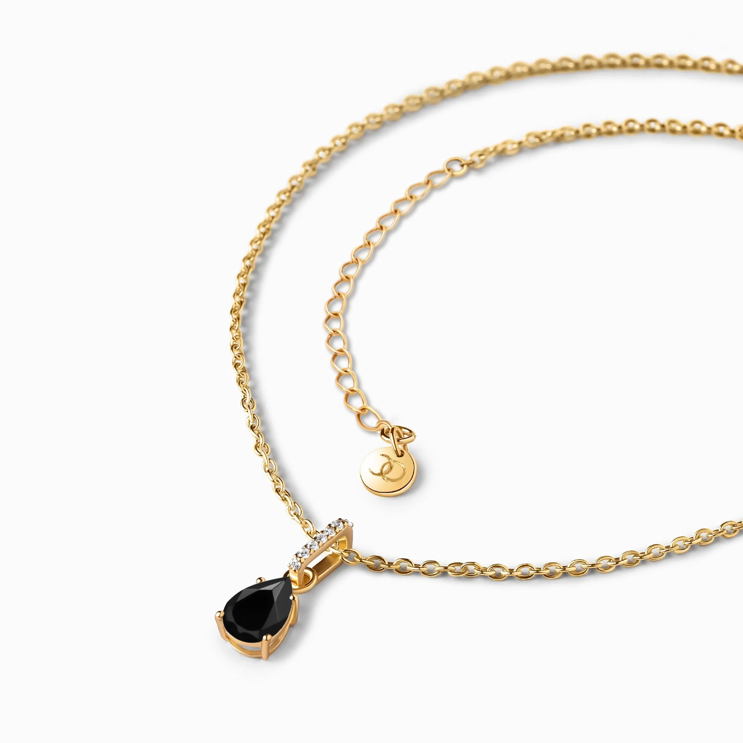 Black Onyx Necklace Sway - December Birthstone - Image 13