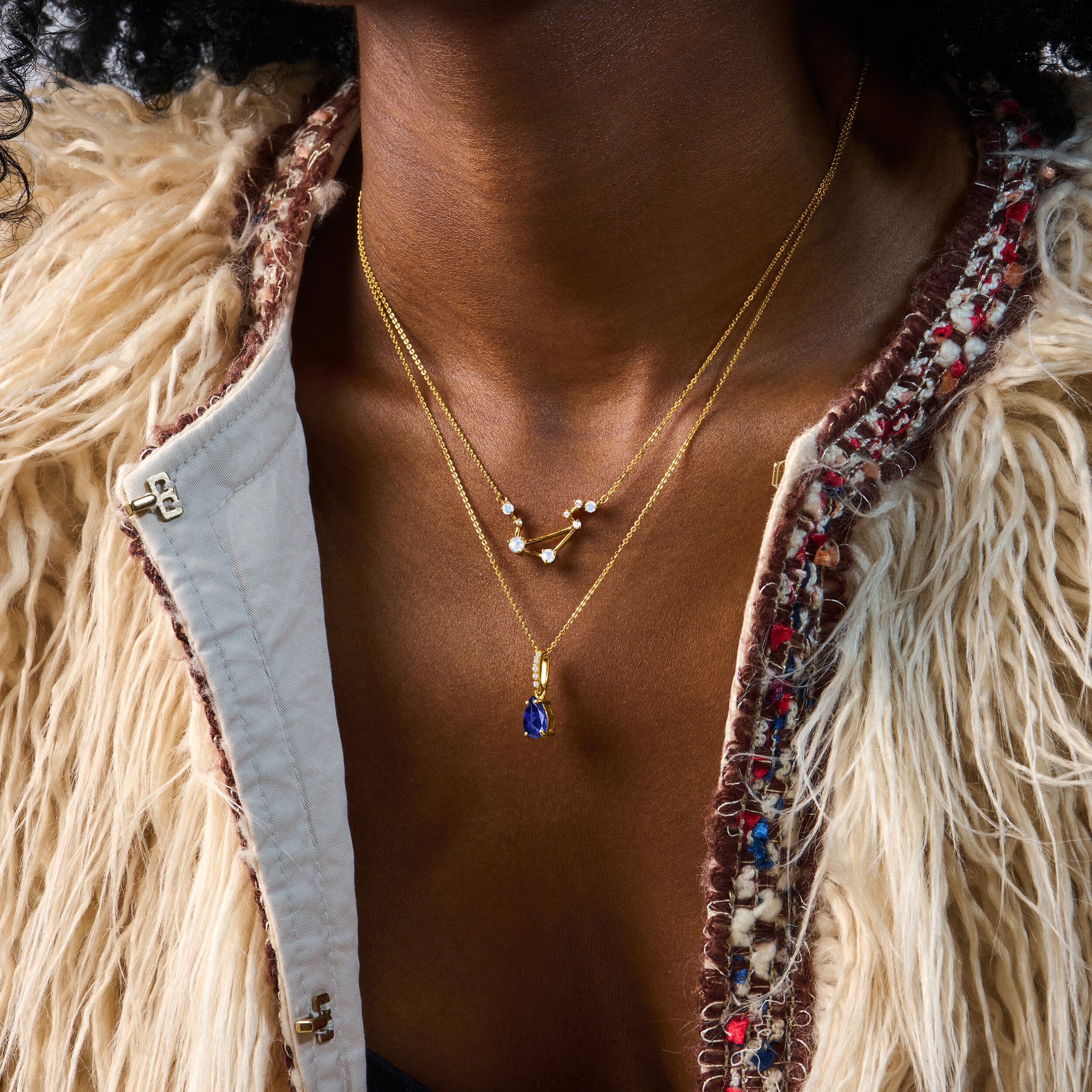 Blue Sapphire Necklace Sway - September Birthstone - Image 13