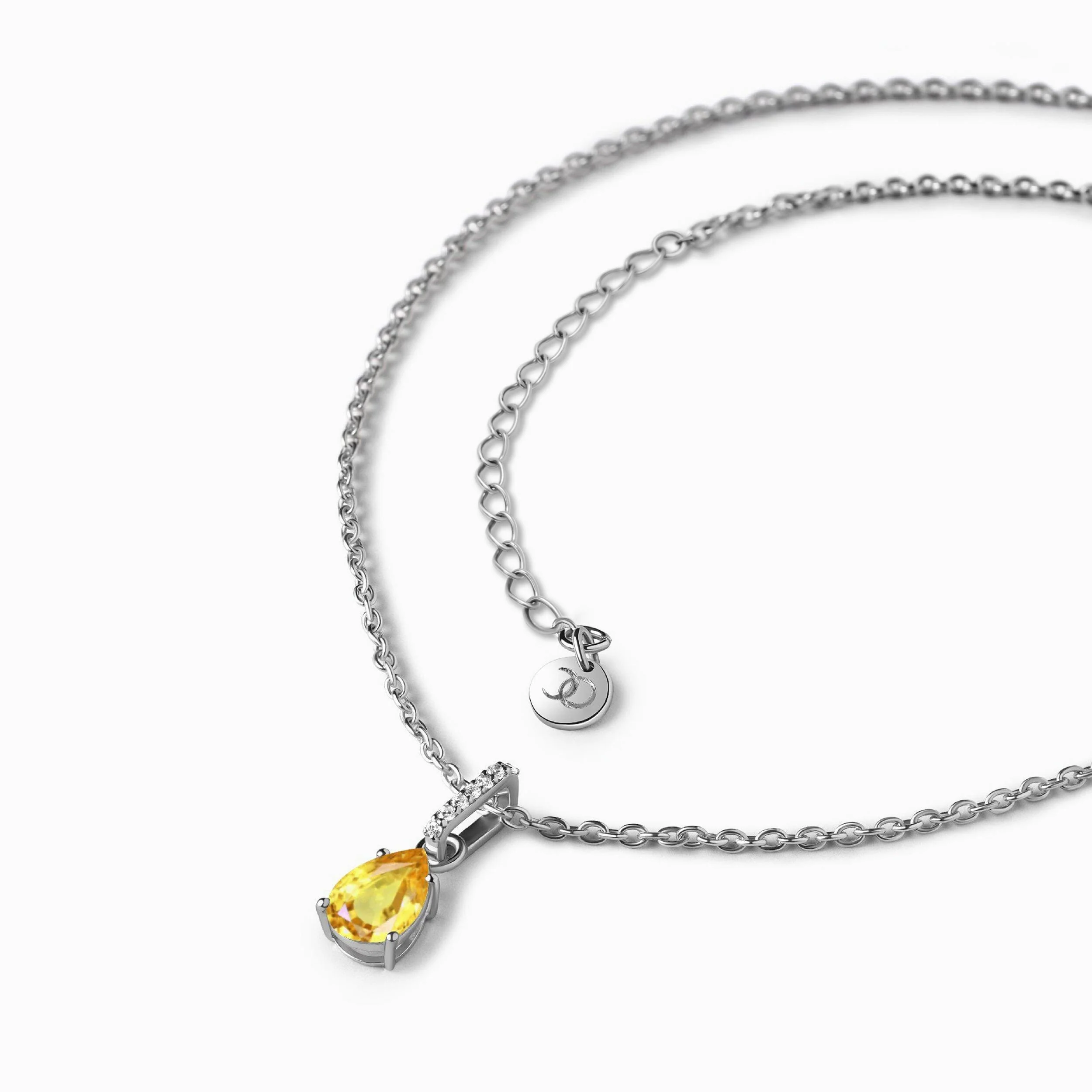 Citrine Necklace Sway - November Birthstone - Image 9