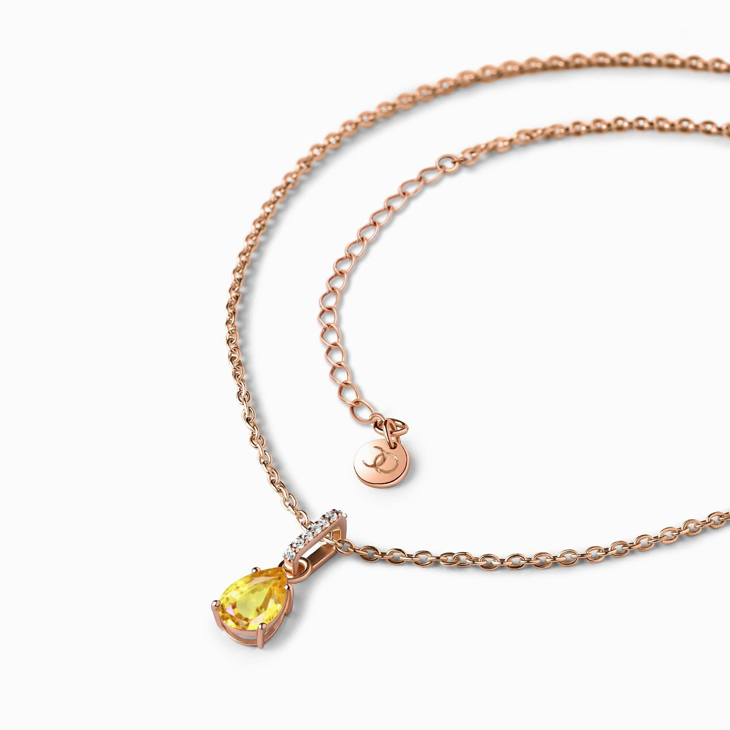 Citrine Necklace Sway - November Birthstone - Image 11