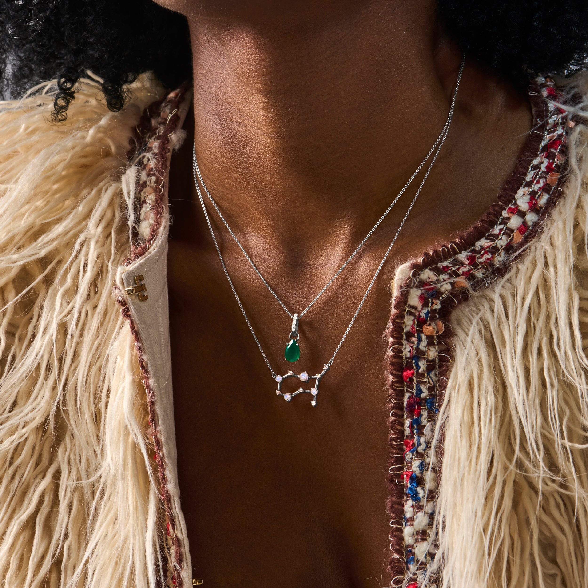 Green Onyx Necklace Sway - May Birthstone - Image 8