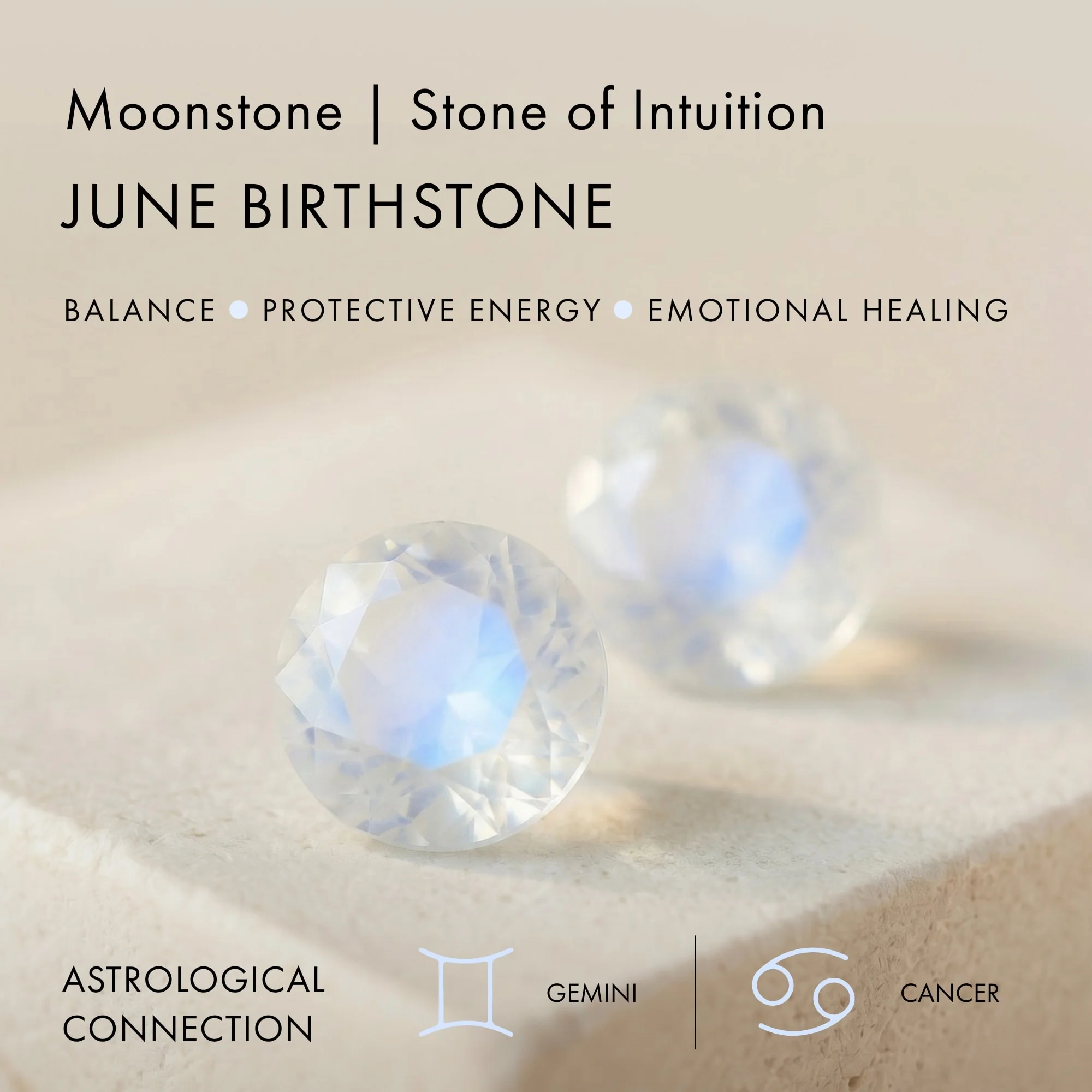 Moonstone Necklace Sway - June Birthstone - Image 7