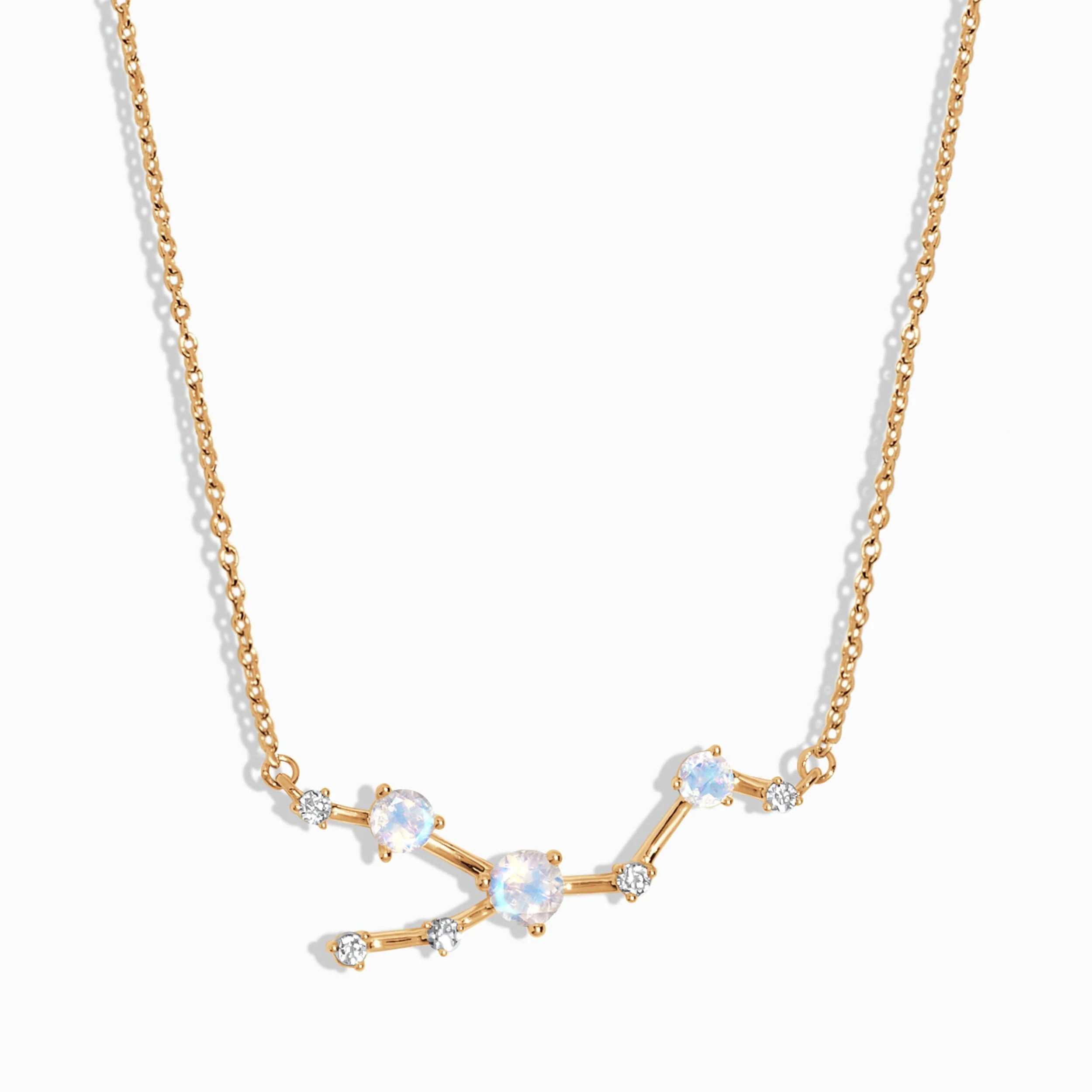 Moonstone Necklace - Taurus Zodiac Constellation - Image 5