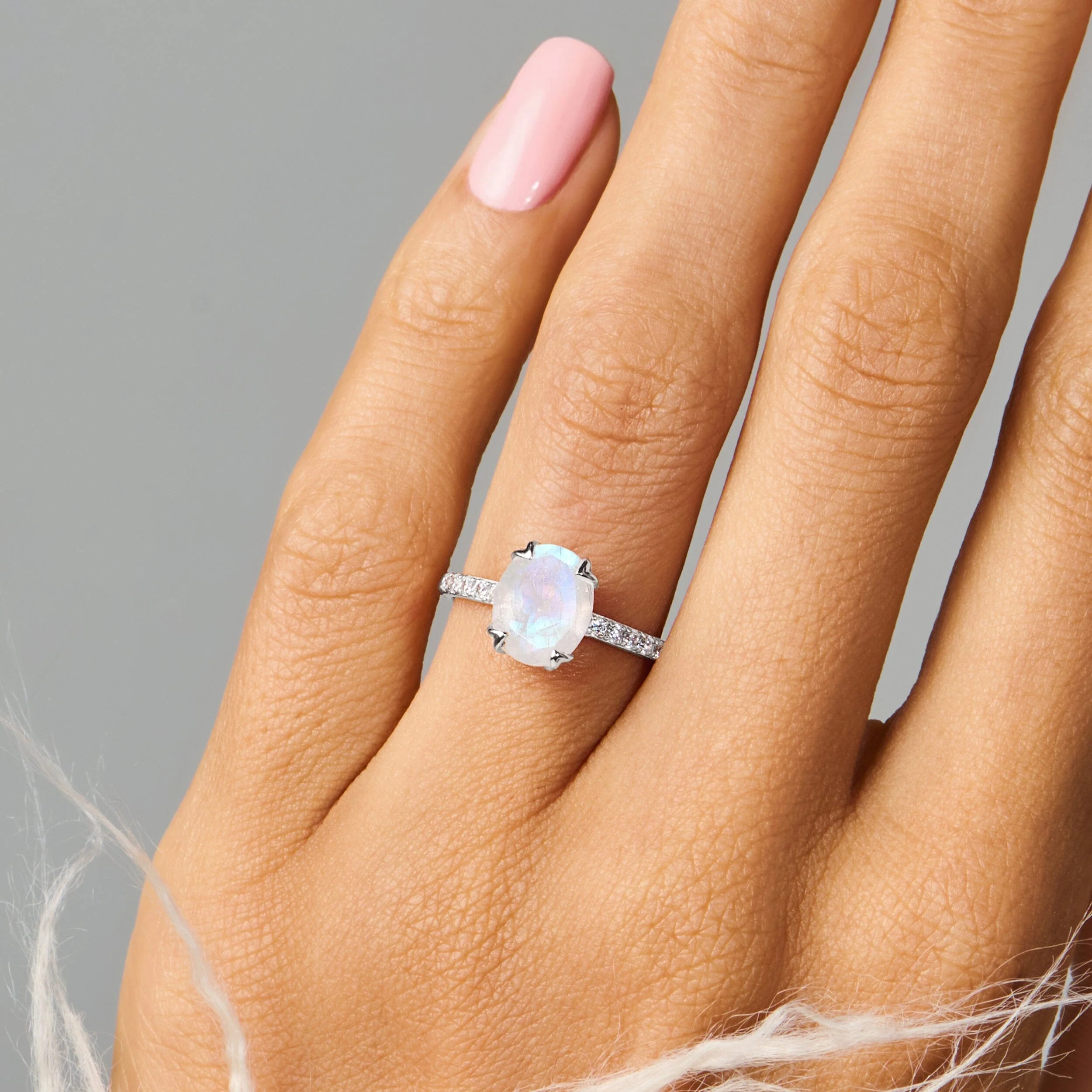 Moonstone Ring - Harlow - Image 4