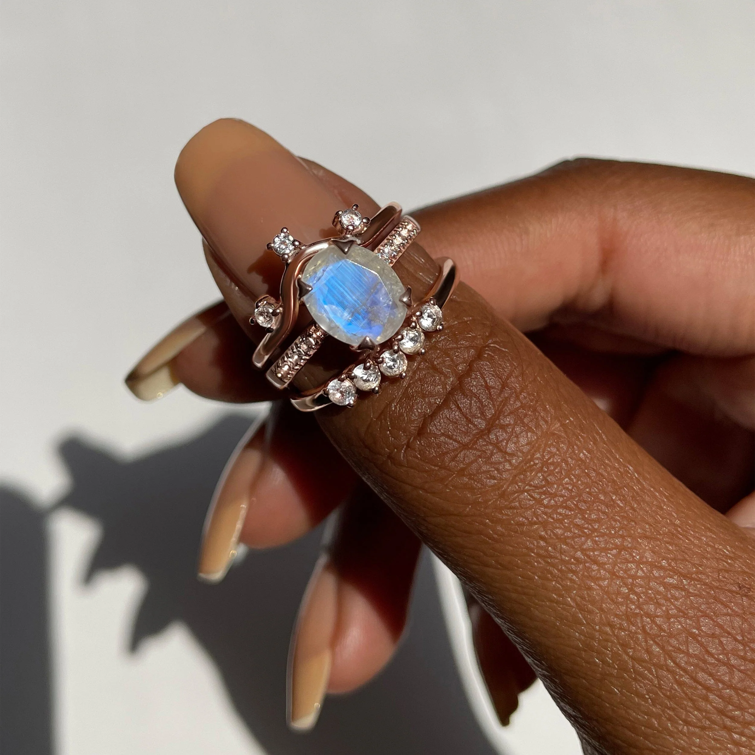 Moonstone Ring - Harlow - Image 8