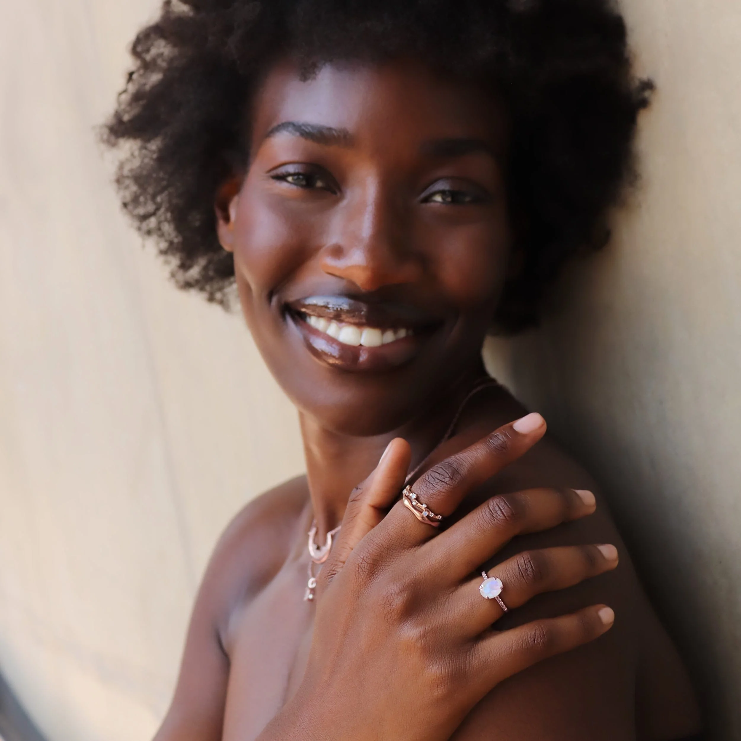 Moonstone Ring - Harlow - Image 9