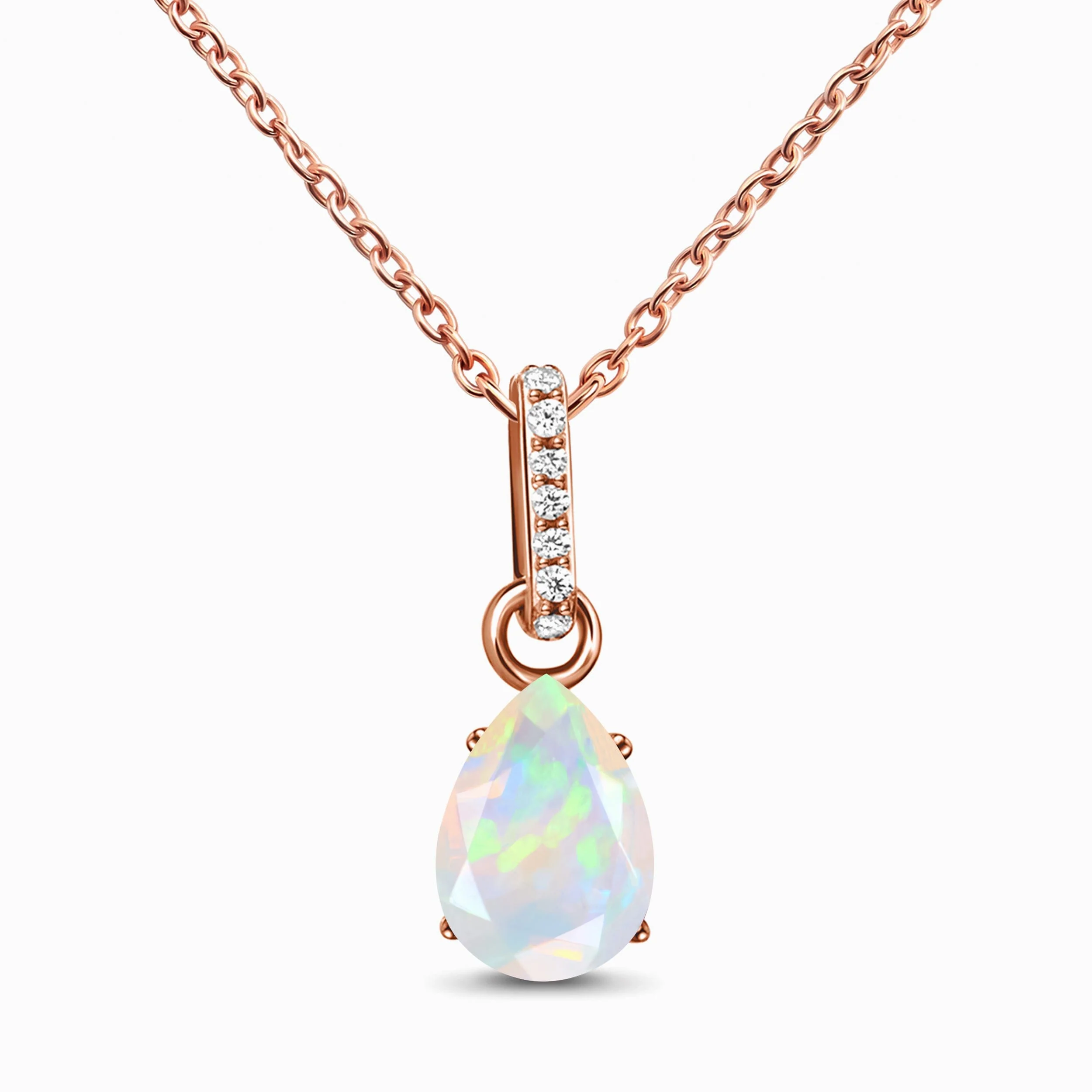Opal Necklace Sway - October Birthstone - Image 4