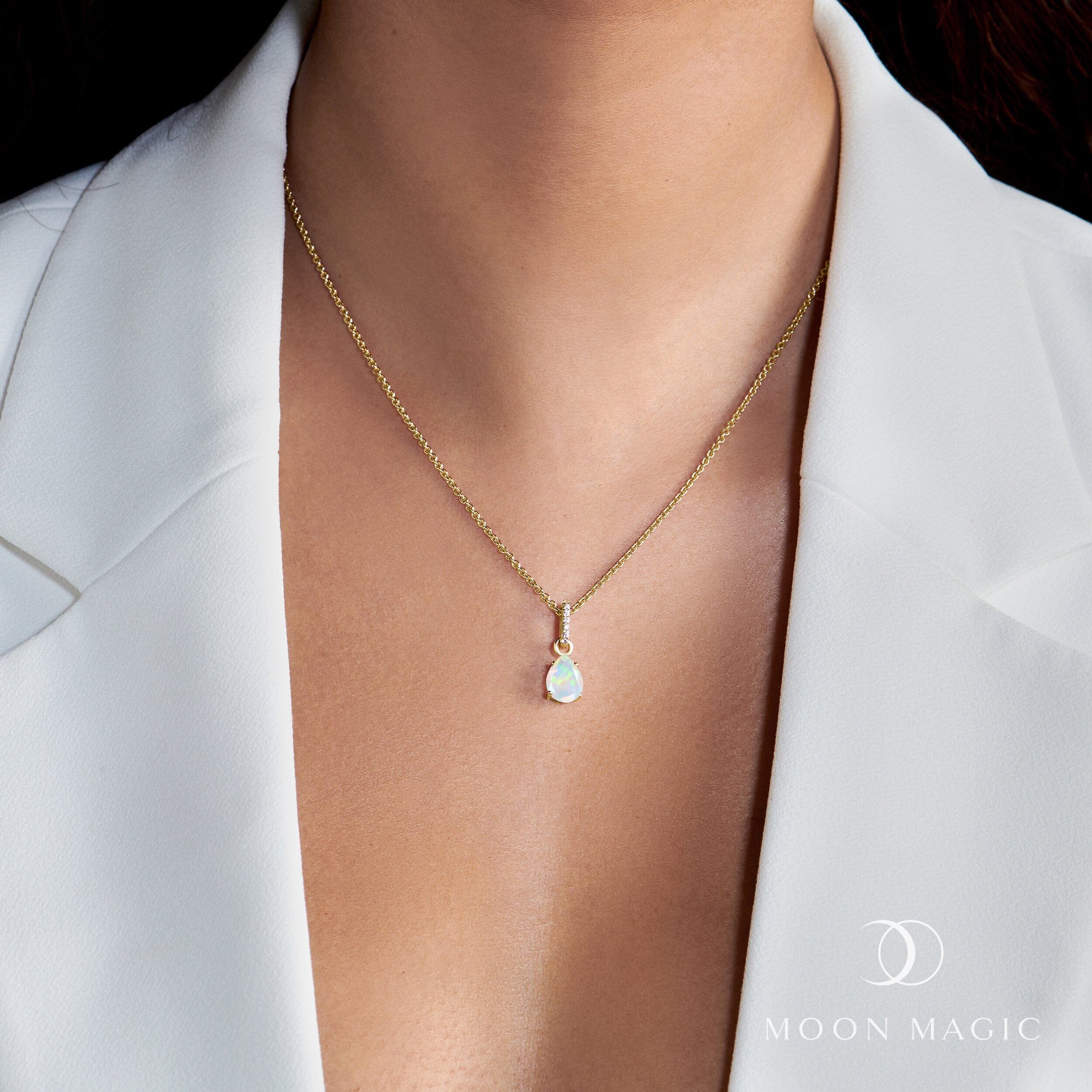 Opal Necklace Sway - October Birthstone - Image 8