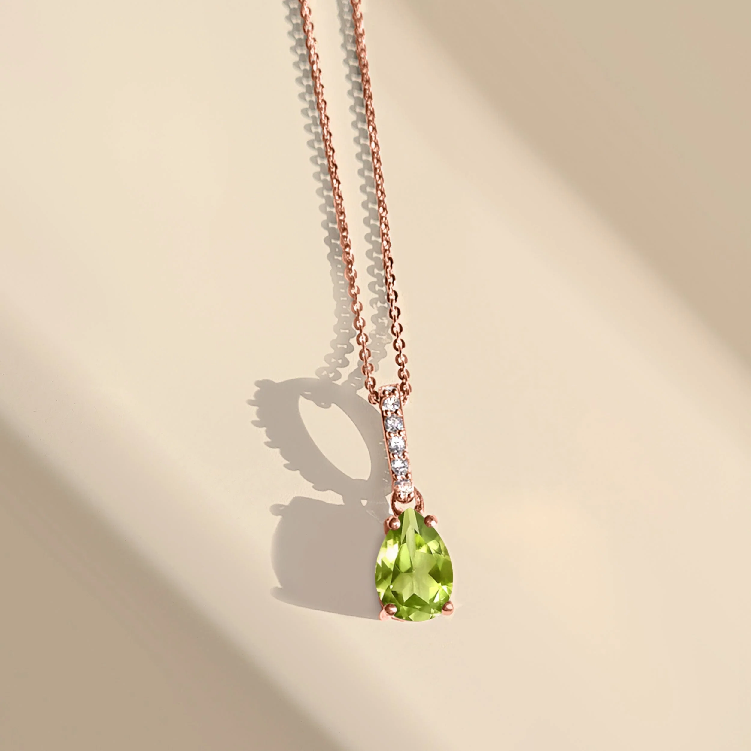Peridot Necklace Sway - August Birthstone - Image 13