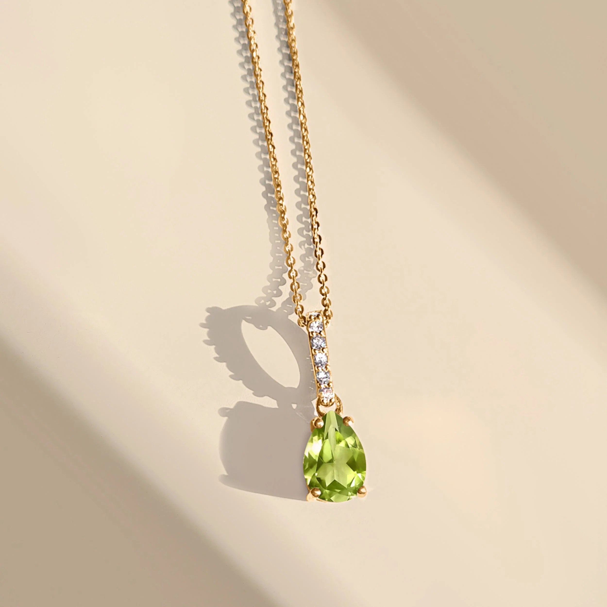 Peridot Necklace Sway - August Birthstone - Image 16