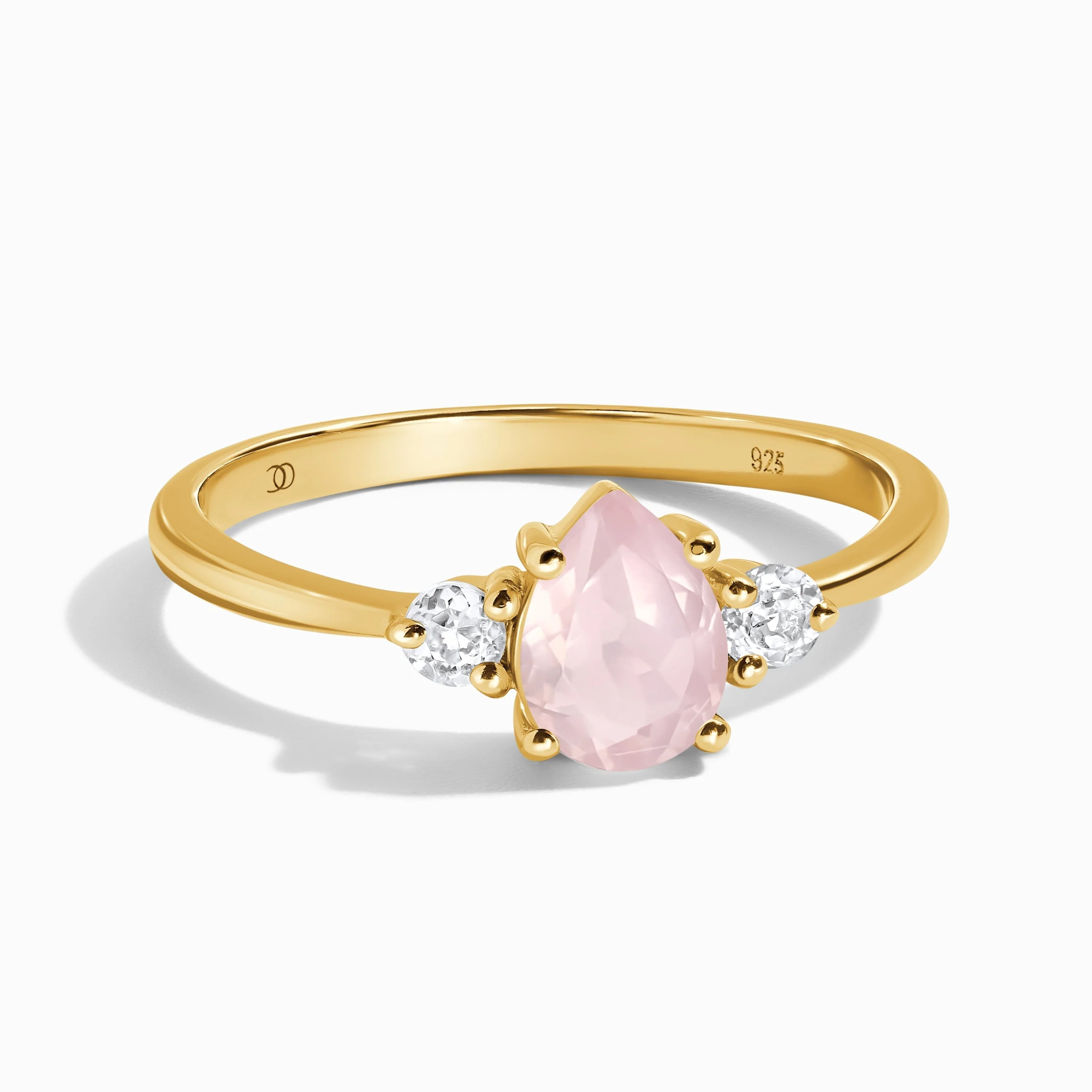 Rose Quartz Ring - Lania - Image 5