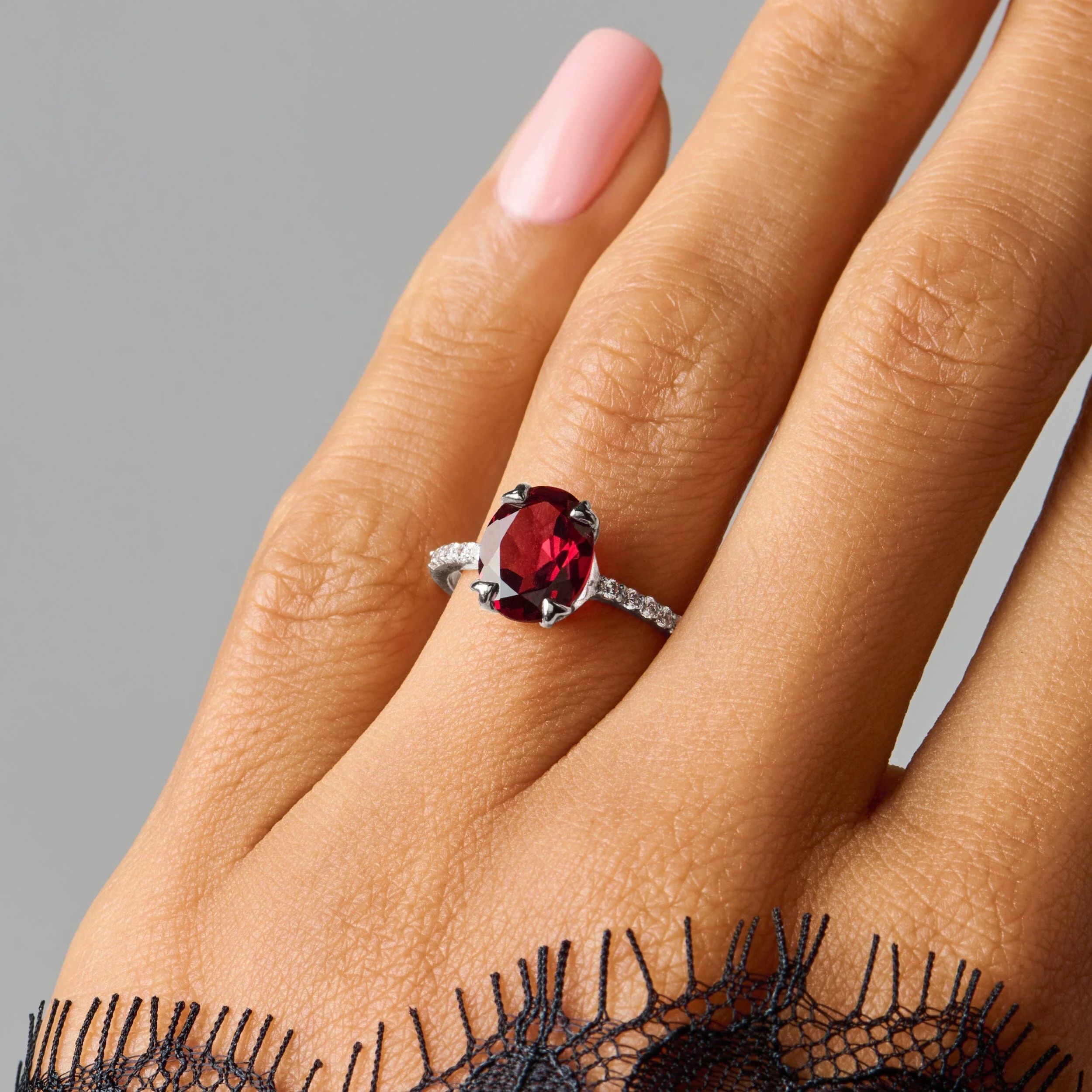 Garnet Ring - Harlow - Image 2