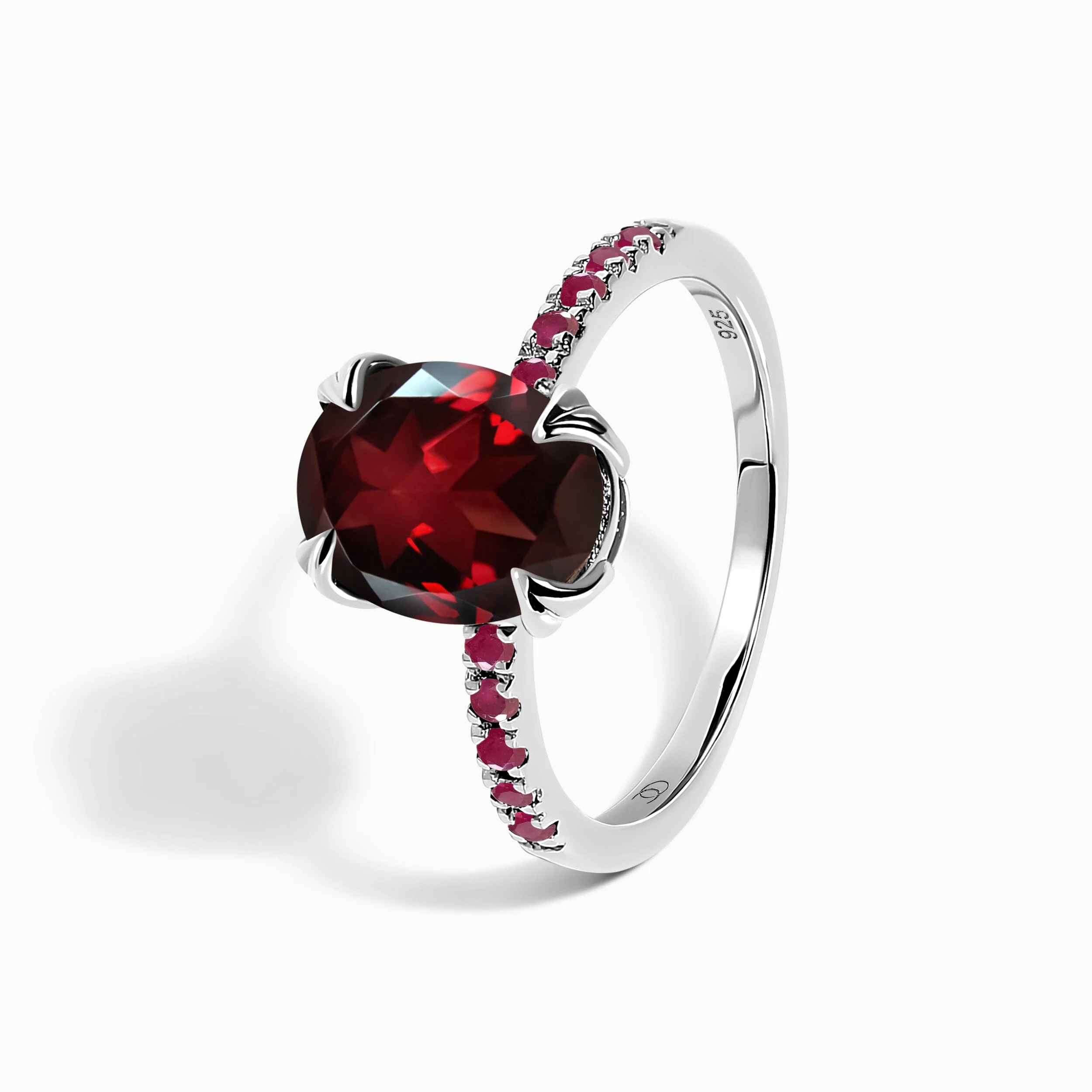 Garnet Ruby Ring - Harlow - Image 10
