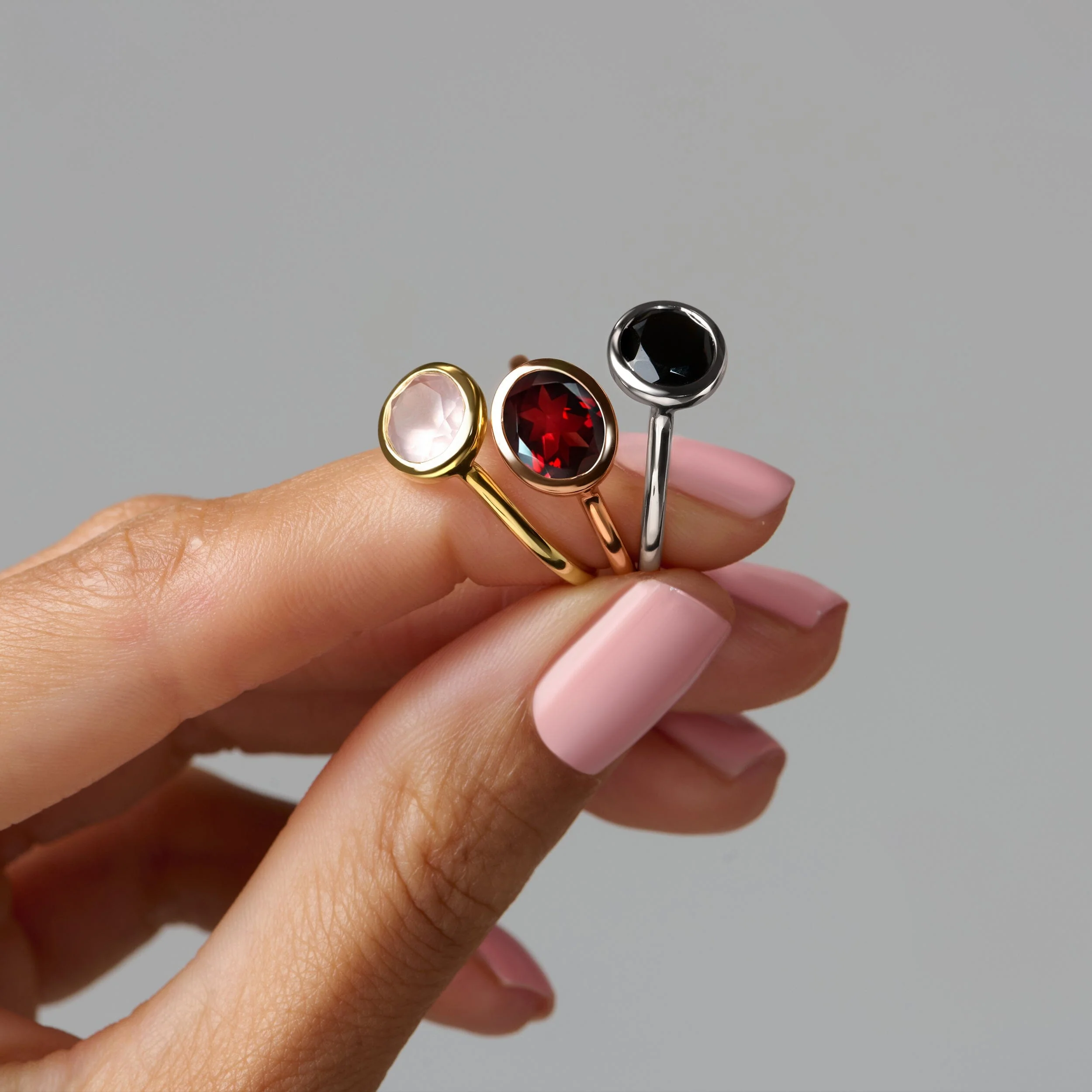 Garnet Skin Touch Ring - Feel the Passion - Image 26